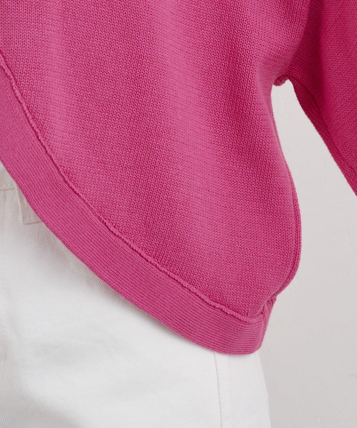 【26SS】2WAY圓領短款針織衫