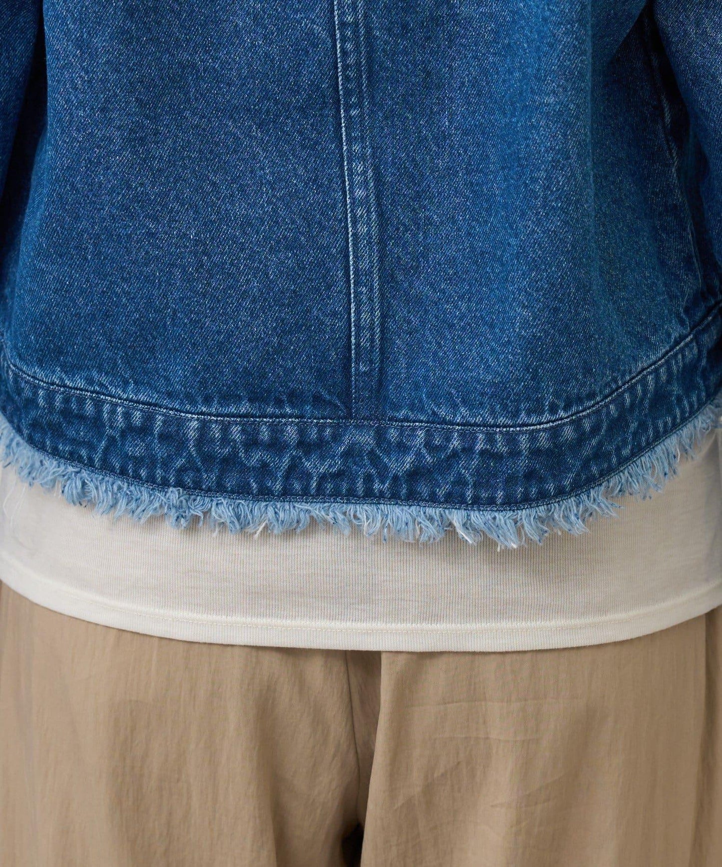 【26SS】短款牛仔披肩