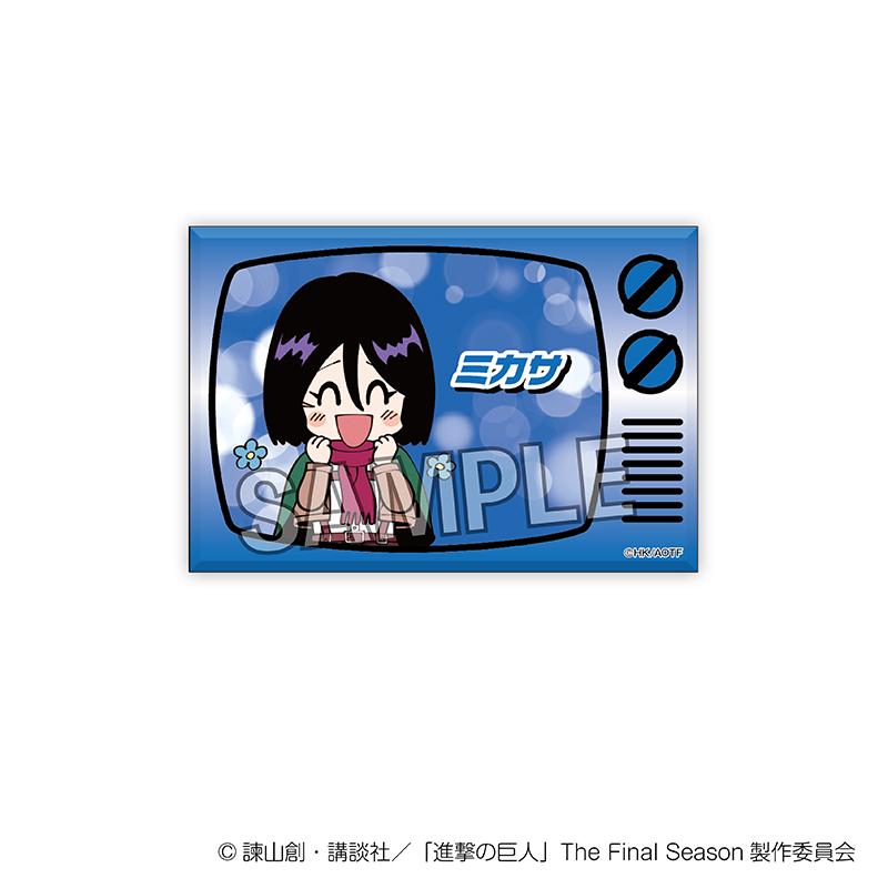 《進擊的巨人》DOTABATA!閃耀亞克力徽章 米卡莎