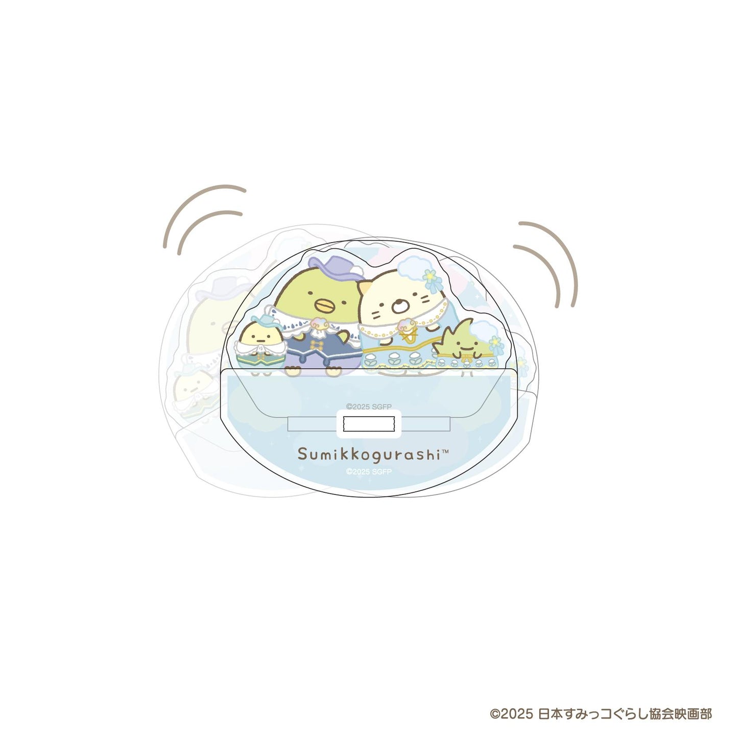 電影《角落小夥伴》天空之國與兩人的故事 搖擺亞克力立牌 / 企鵝?&貓