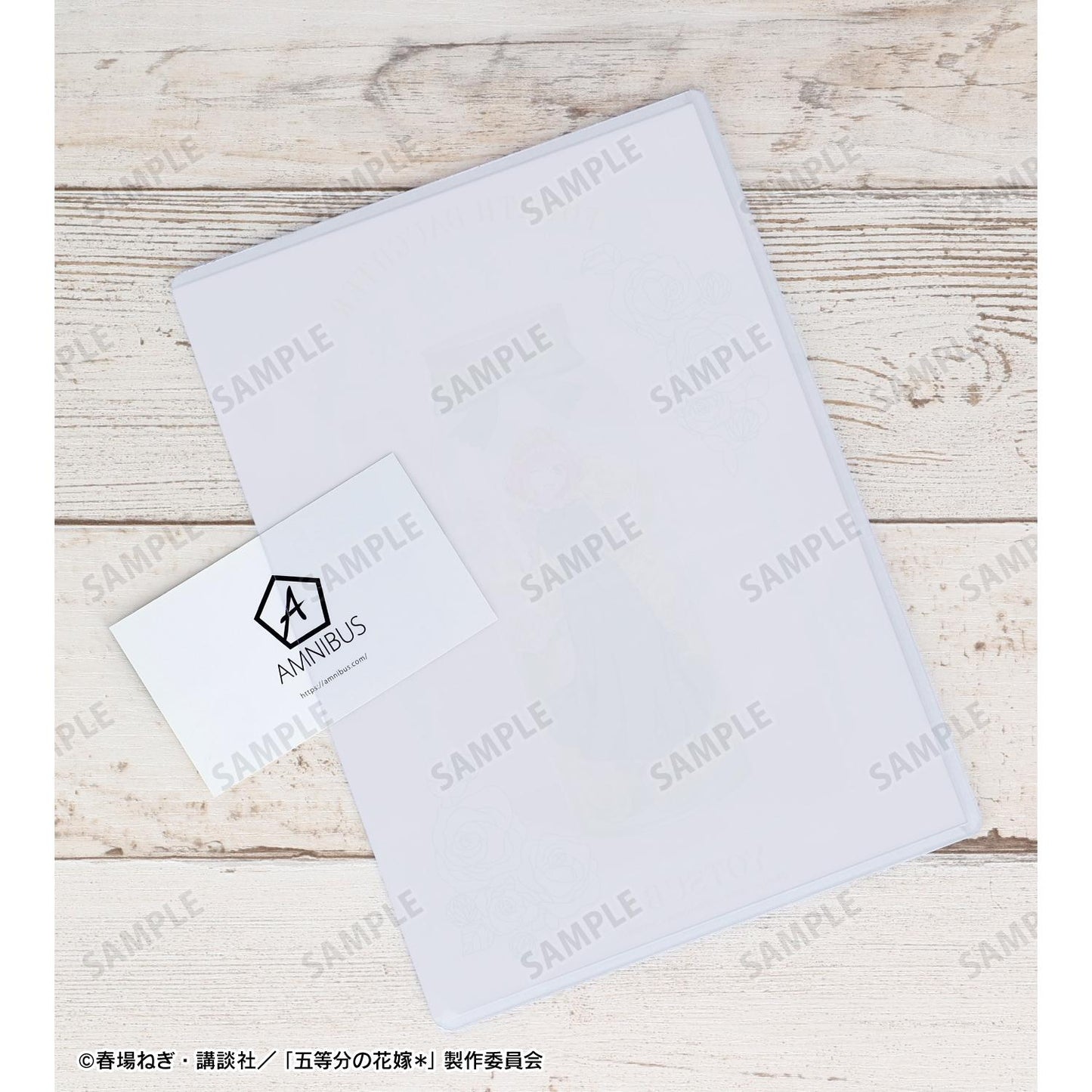 《五等分的新娘》*_新繪中野四葉植物標本風A5硬質保護殼