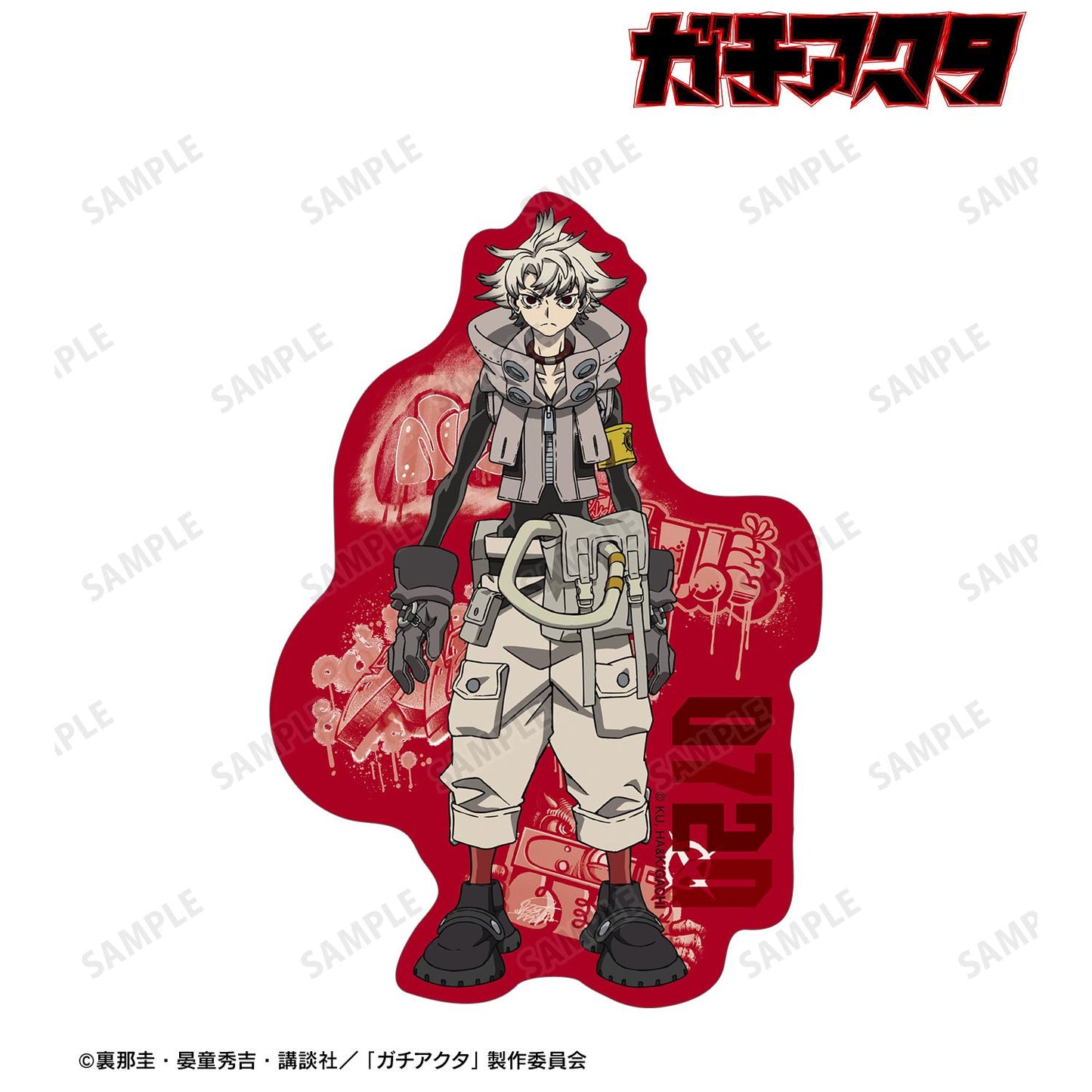 ガチアクタ_ルド 輪廓切割貼紙