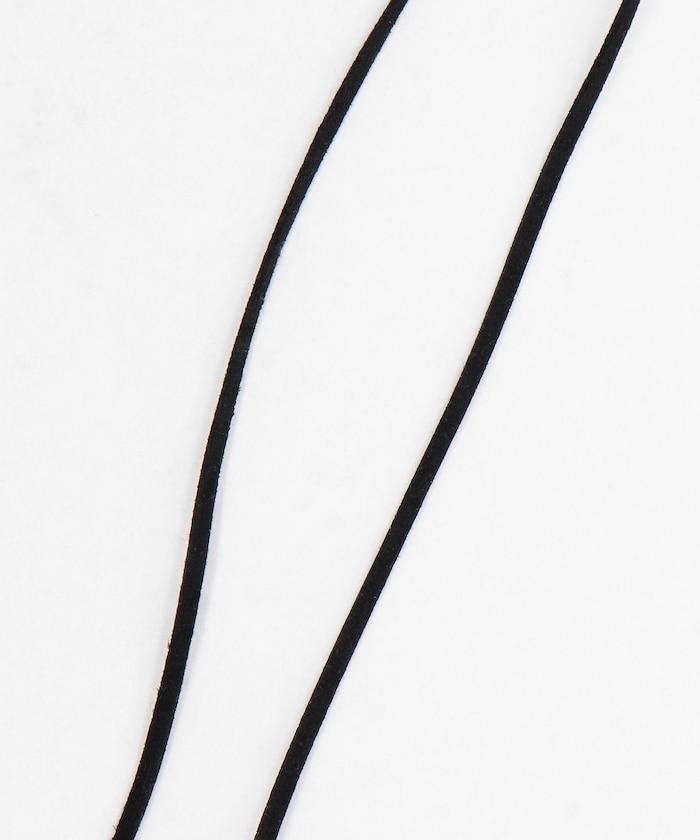 帶有細膩吊飾的繩索項鍊