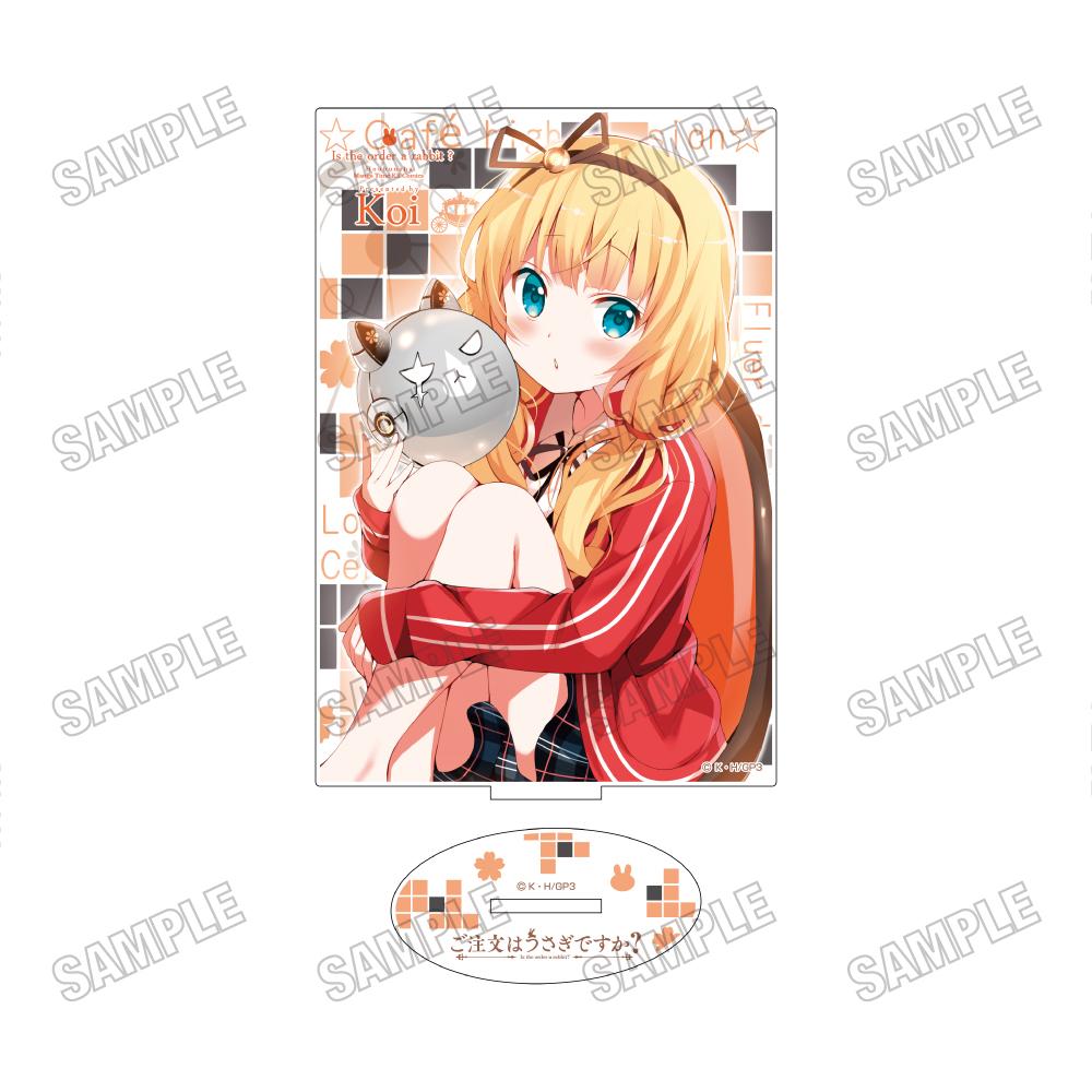 請問您今天要來點兔子嗎?_亞克力立牌【黑兔ver.】⑤紗路