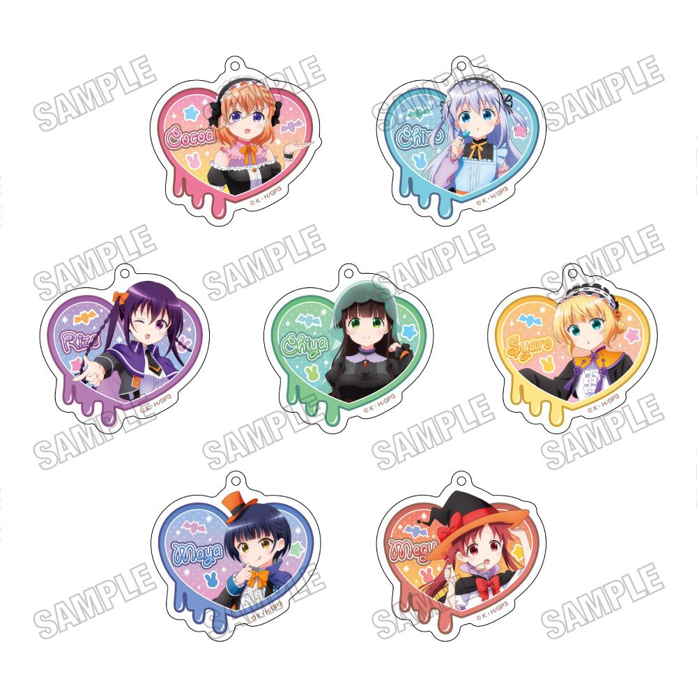 請問您今天要來點兔子嗎?_全新繪製亞克力鑰匙扣收藏【萬聖節版】【BOX/7個裝】【全套BOX】