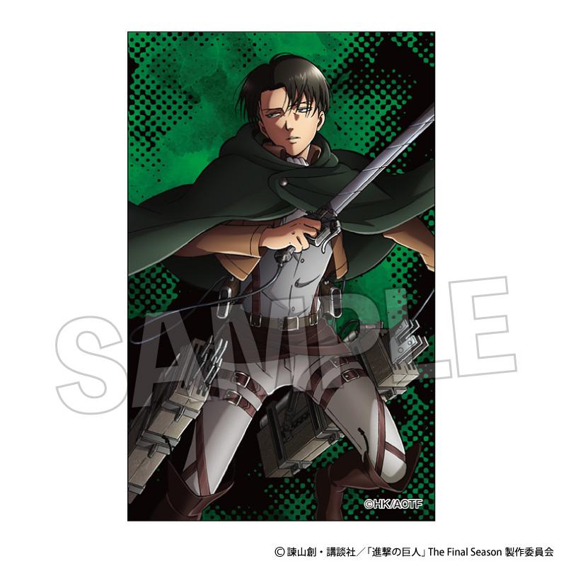 《進擊的巨人》亞克力卡片支架【軌跡】利威爾