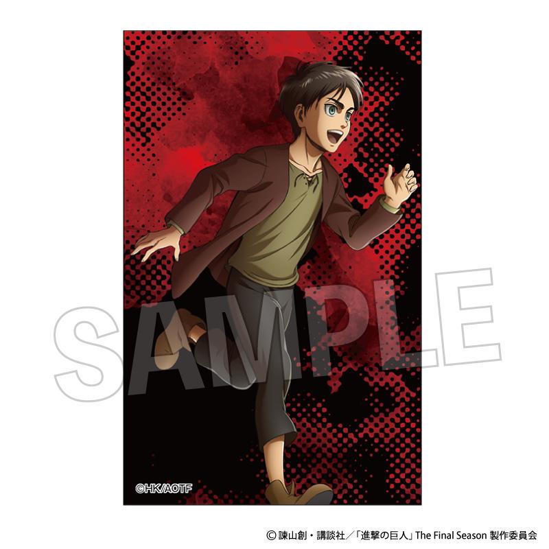 《進擊的巨人》亞克力卡片支架【軌跡】 艾倫(幼年期)