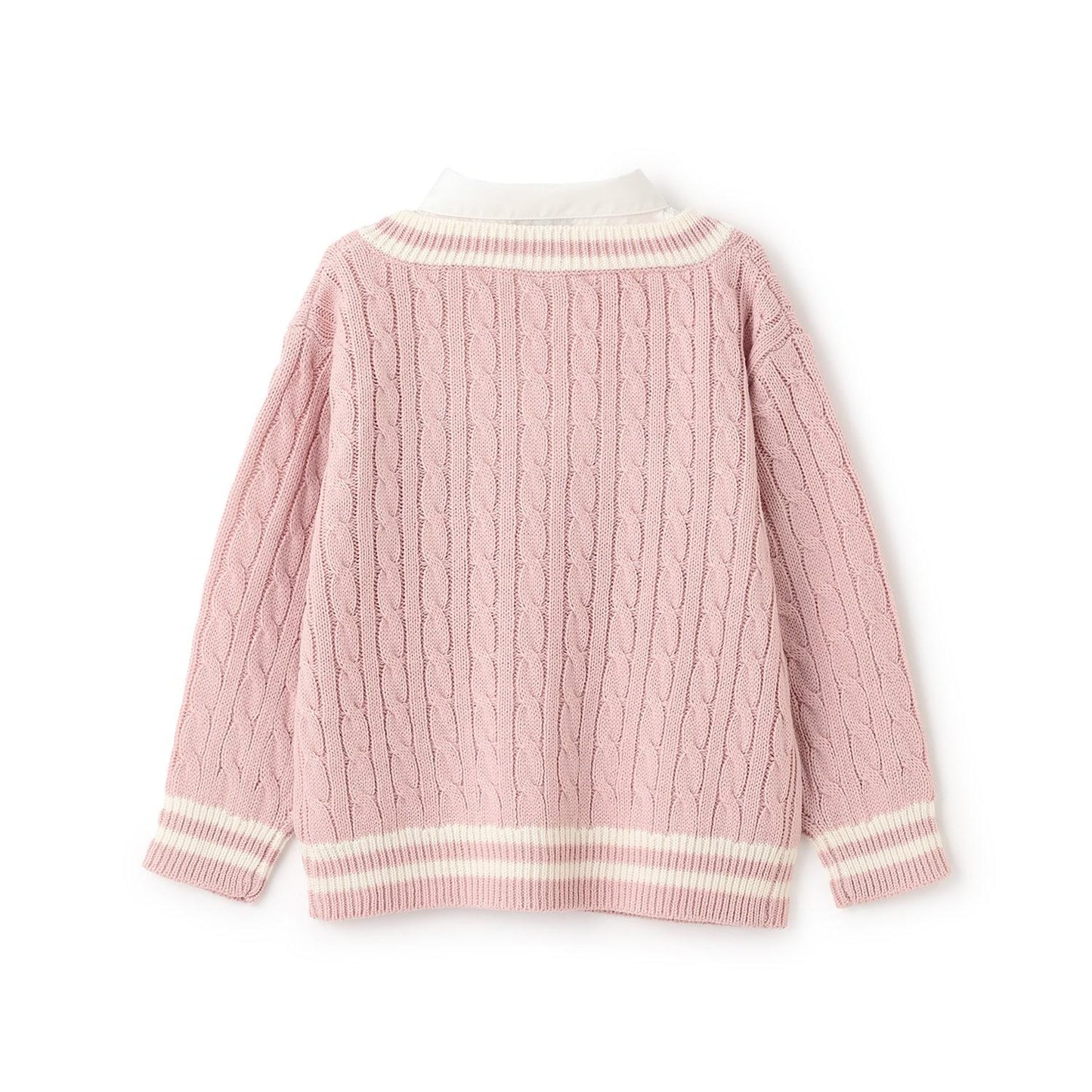 【可家庭水洗】層疊針織衫