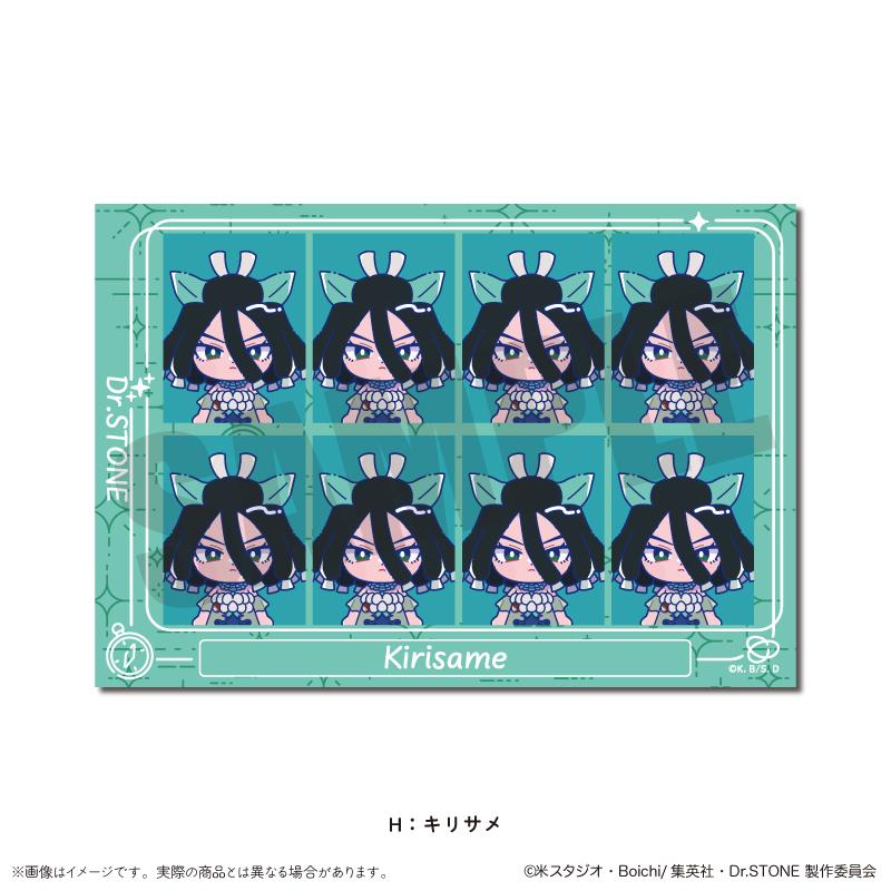 《Dr.STONE 石紀元》_にゅ〜とろ 第二彈 ID照片貼紙 H 霧雨