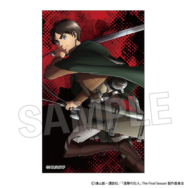 《進擊的巨人》亞克力卡片支架【軌跡】艾倫