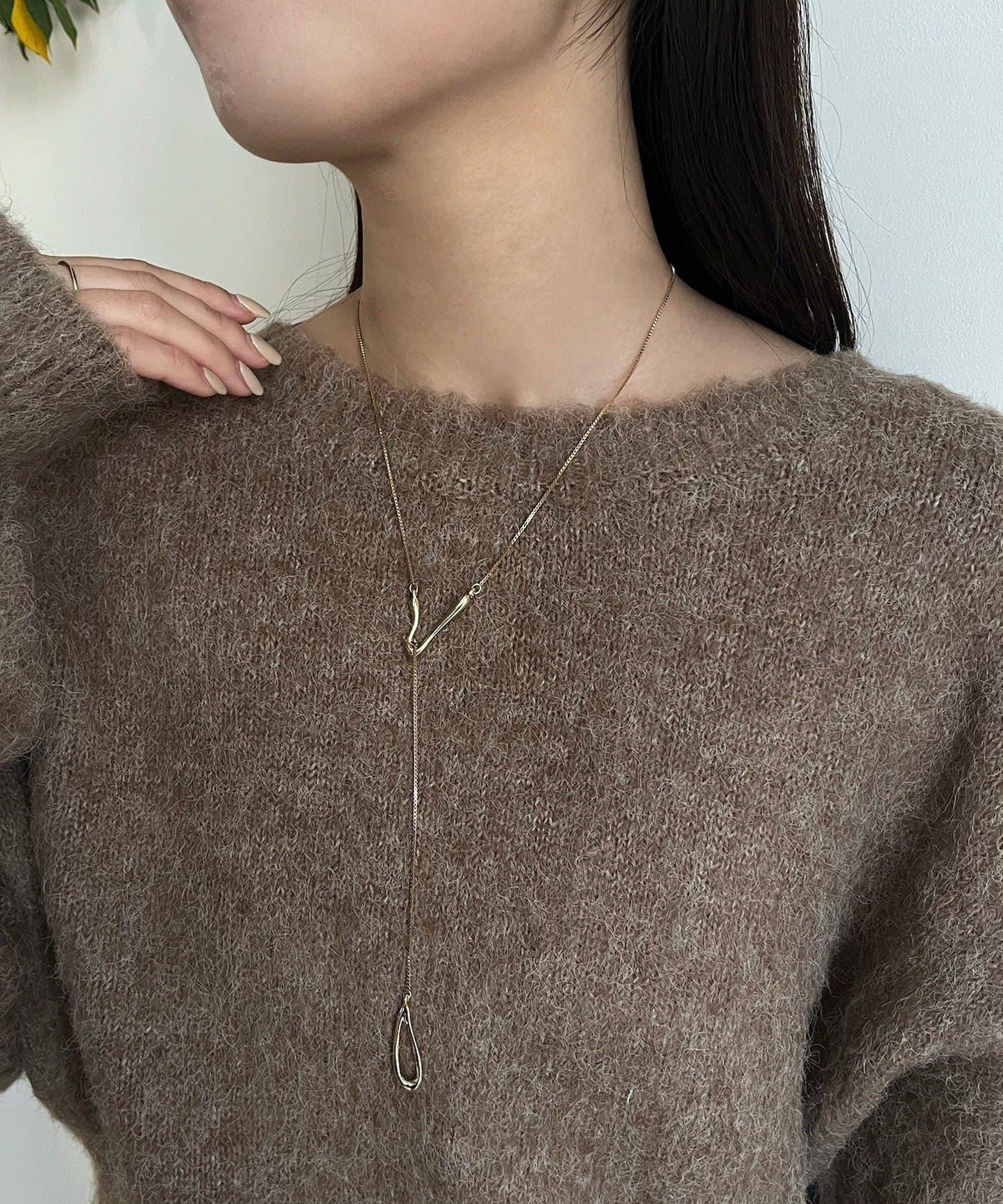 GOLDY水滴Y字項鍊