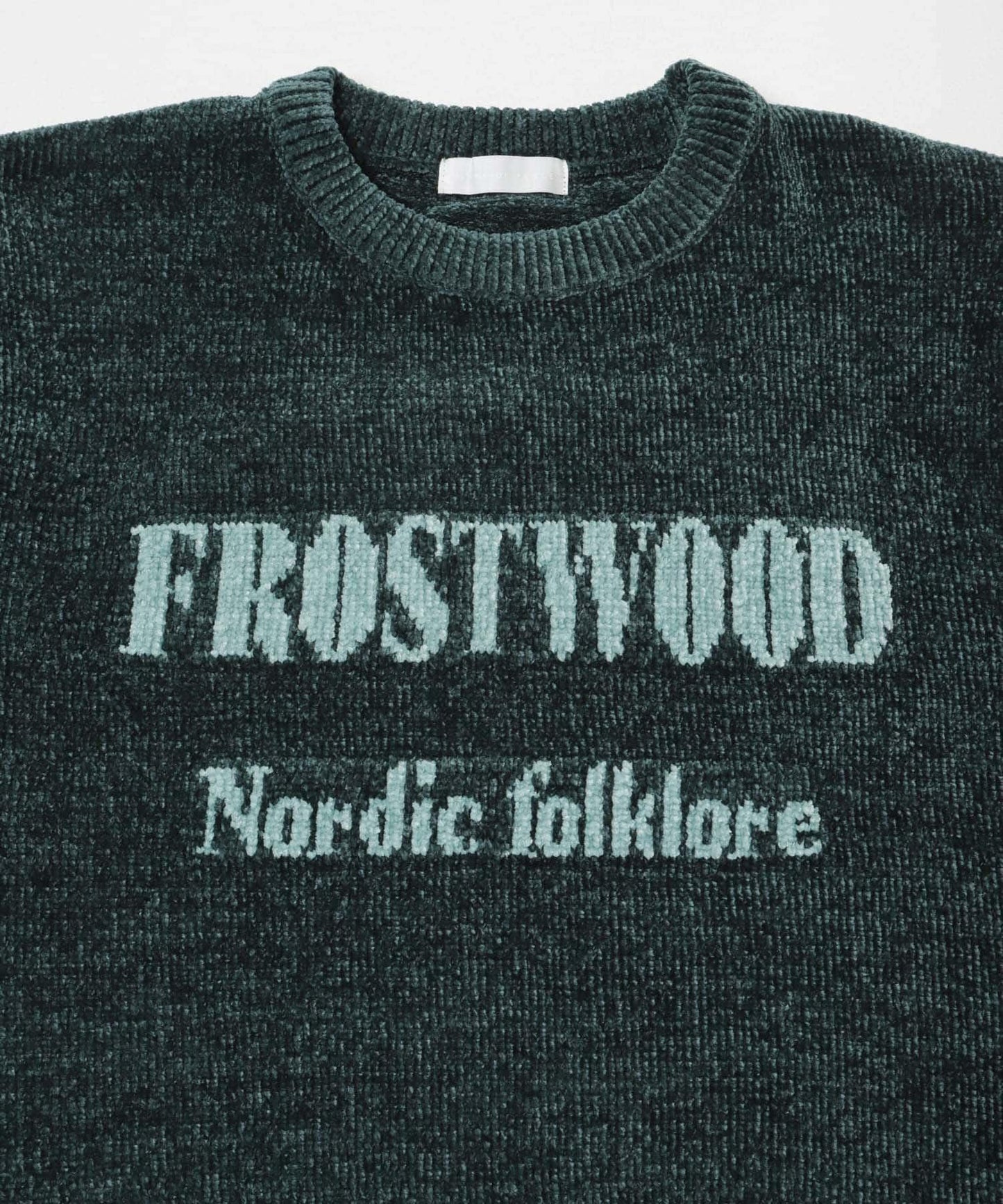 可水洗毛圈標誌圖案針織衫