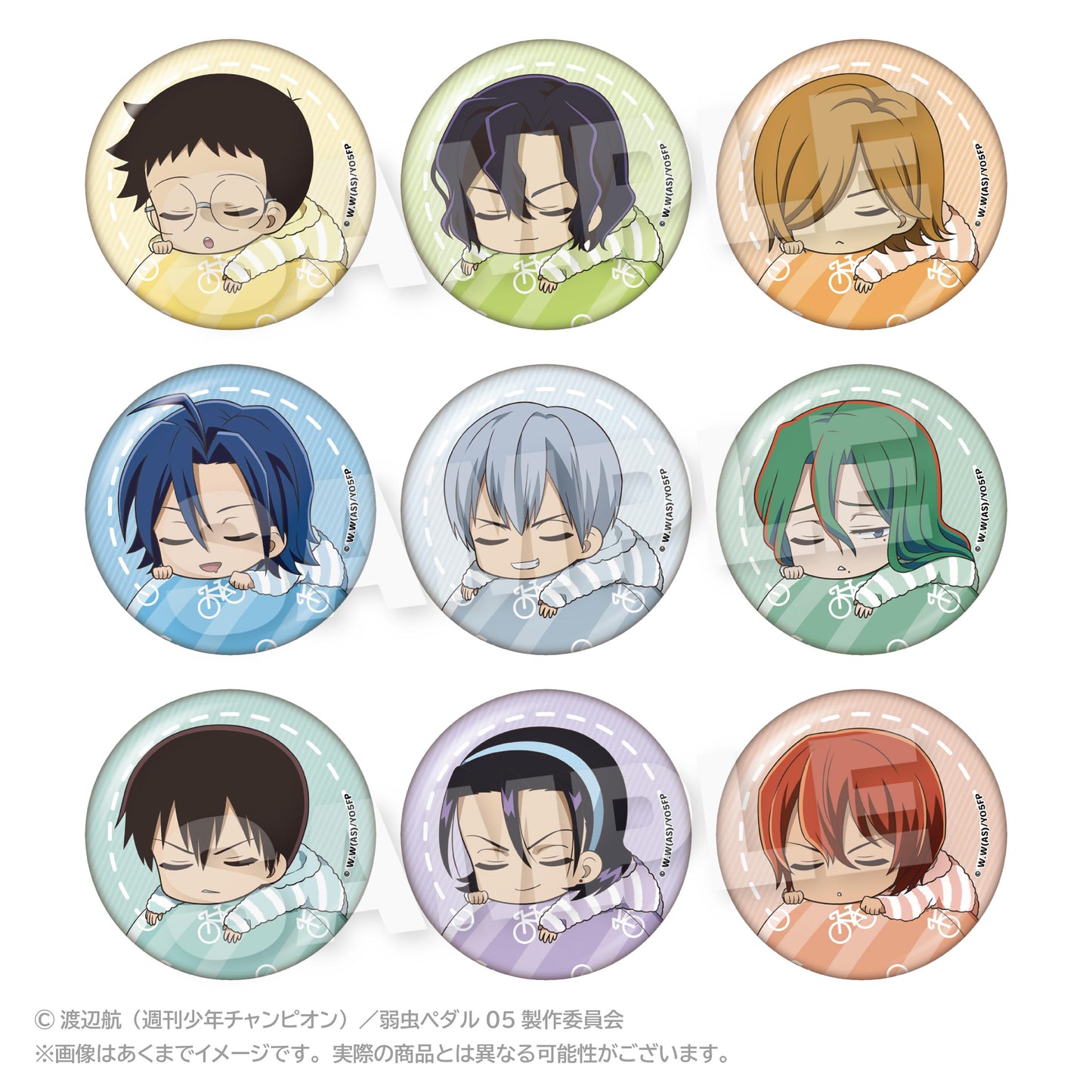 《飆速宅男》LIMIT BREAK_隨機軟萌徽章【BOX/9個裝】