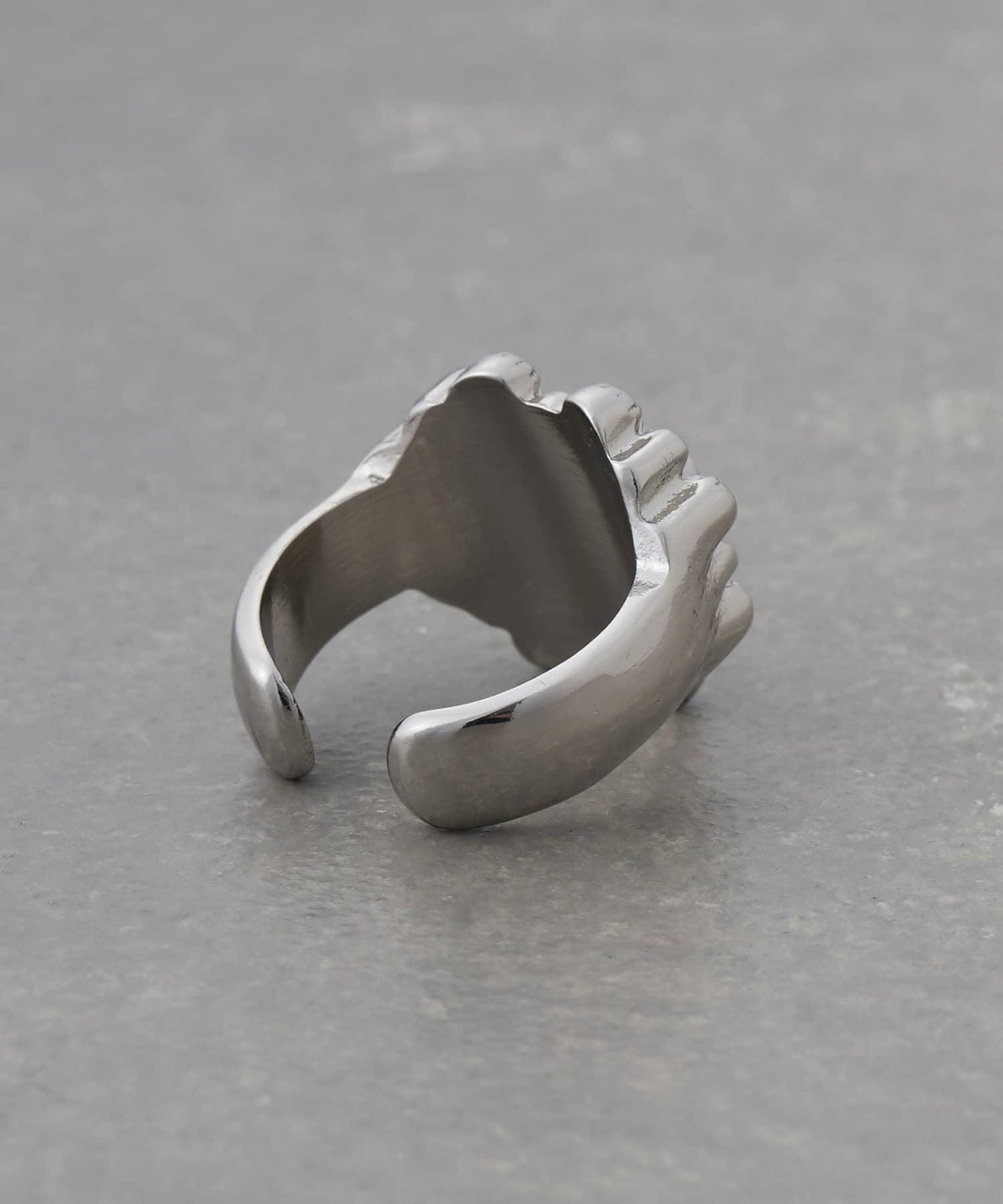 【yuccA】心形寶石立體戒指