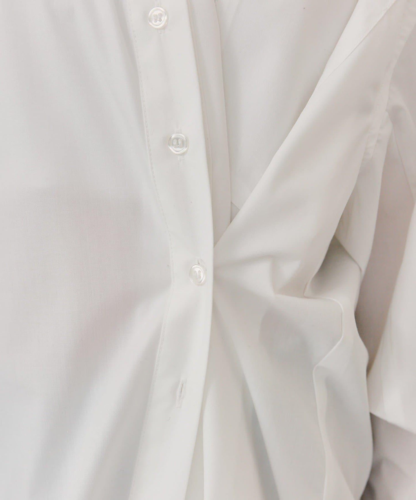 紐扣層疊寬鬆襯衫