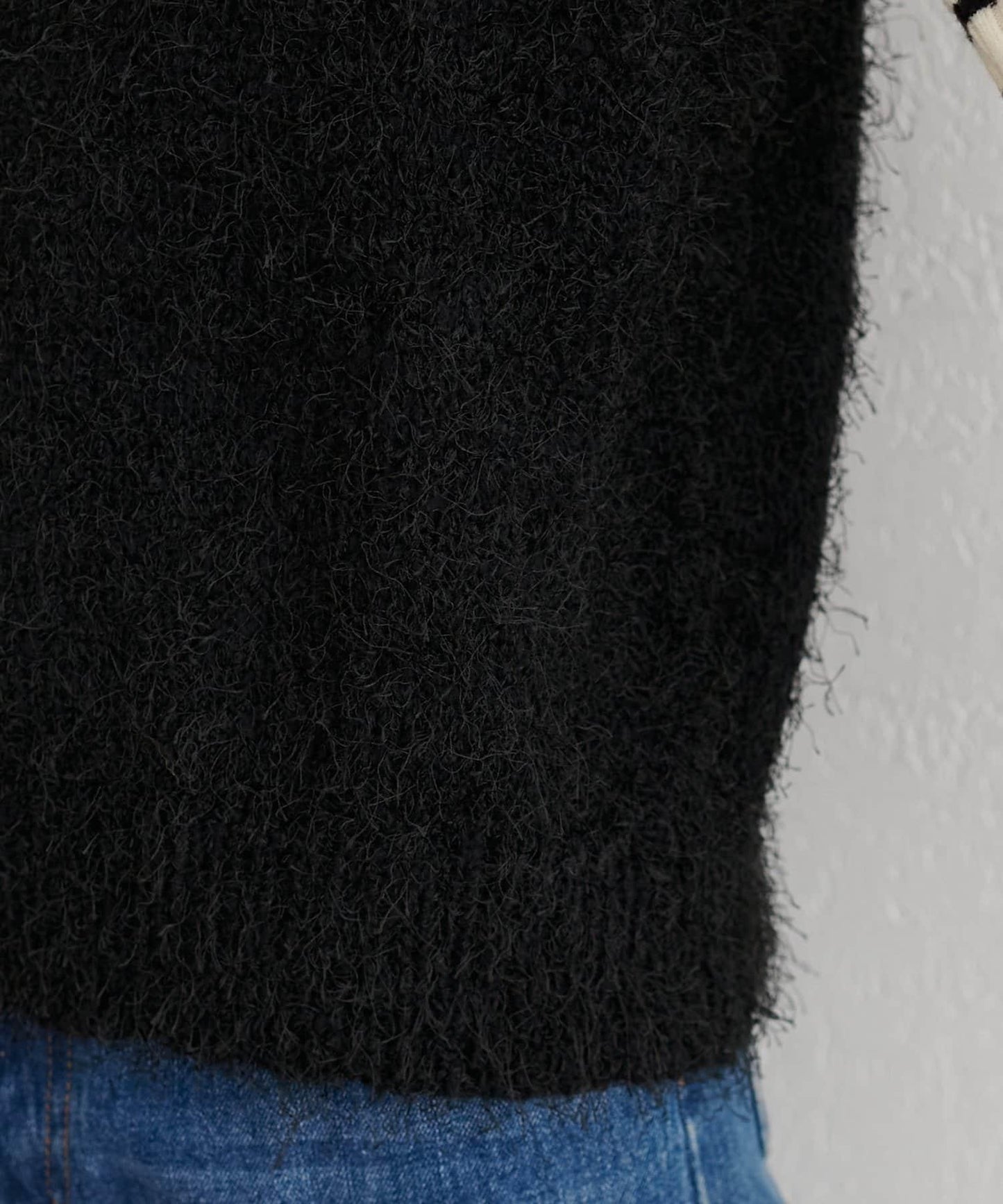 【natural couture】羽毛紗V領背心