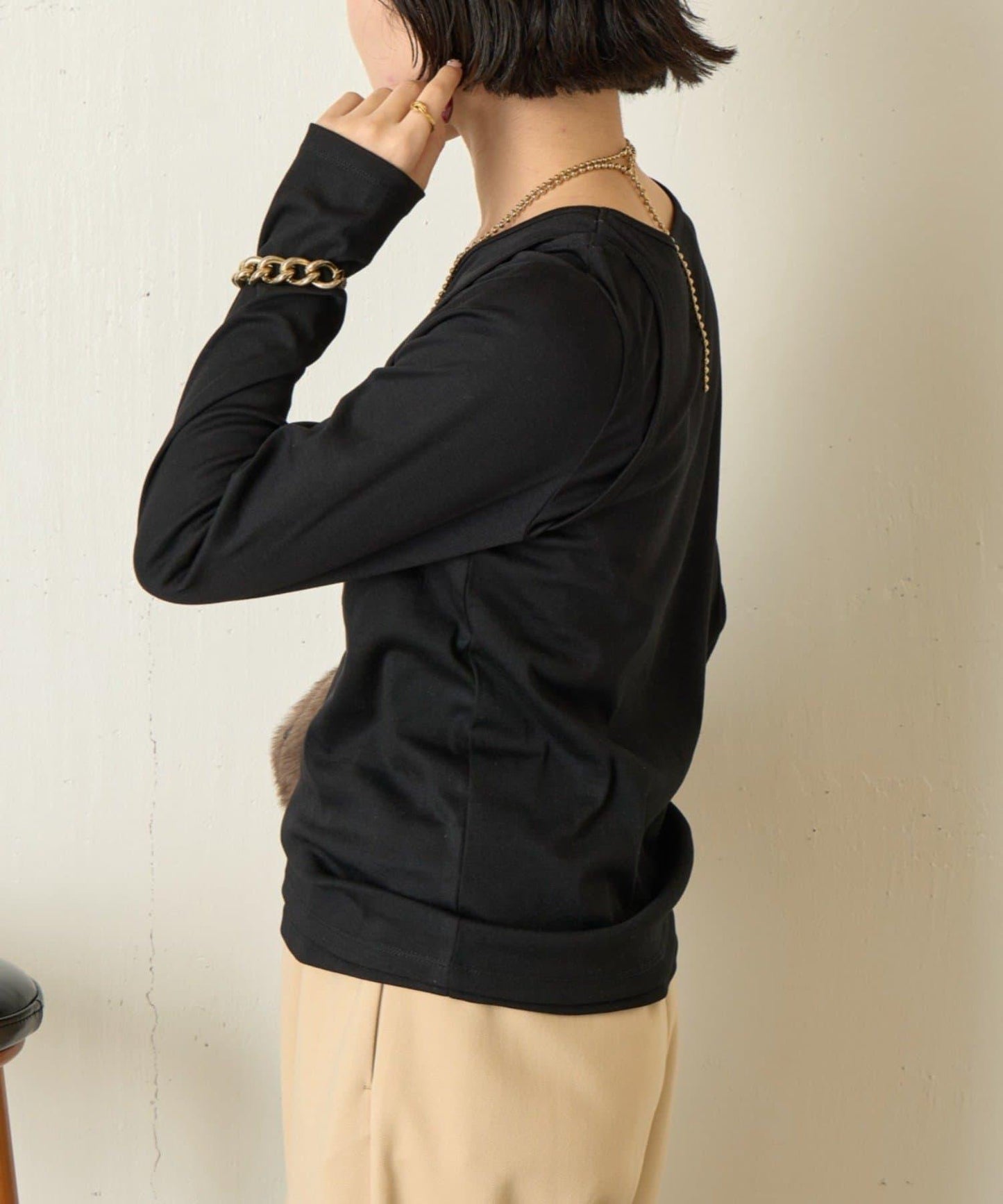 【非常適合疊穿 ぴらこ企畫 】背心疊穿款針織衫