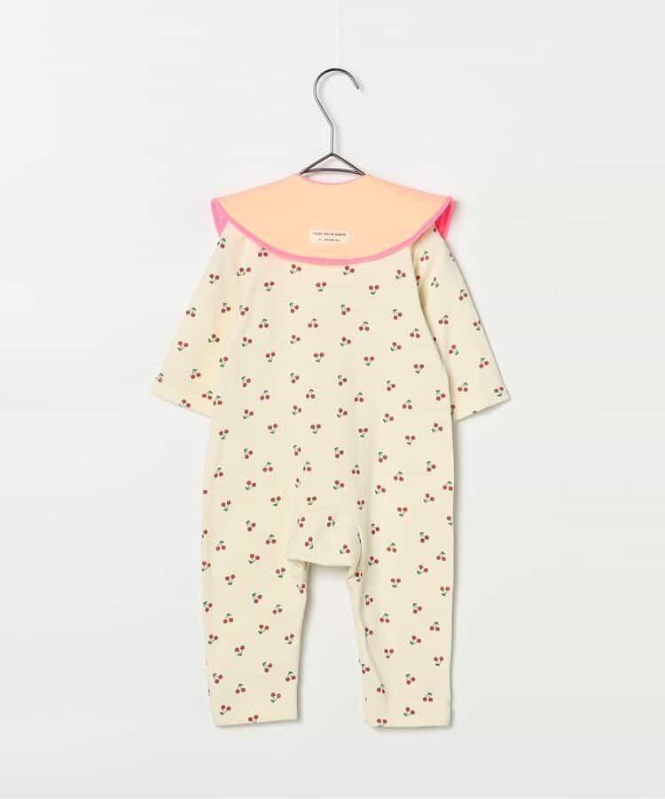 全印花彈力連體衣&圍嘴套裝 Link