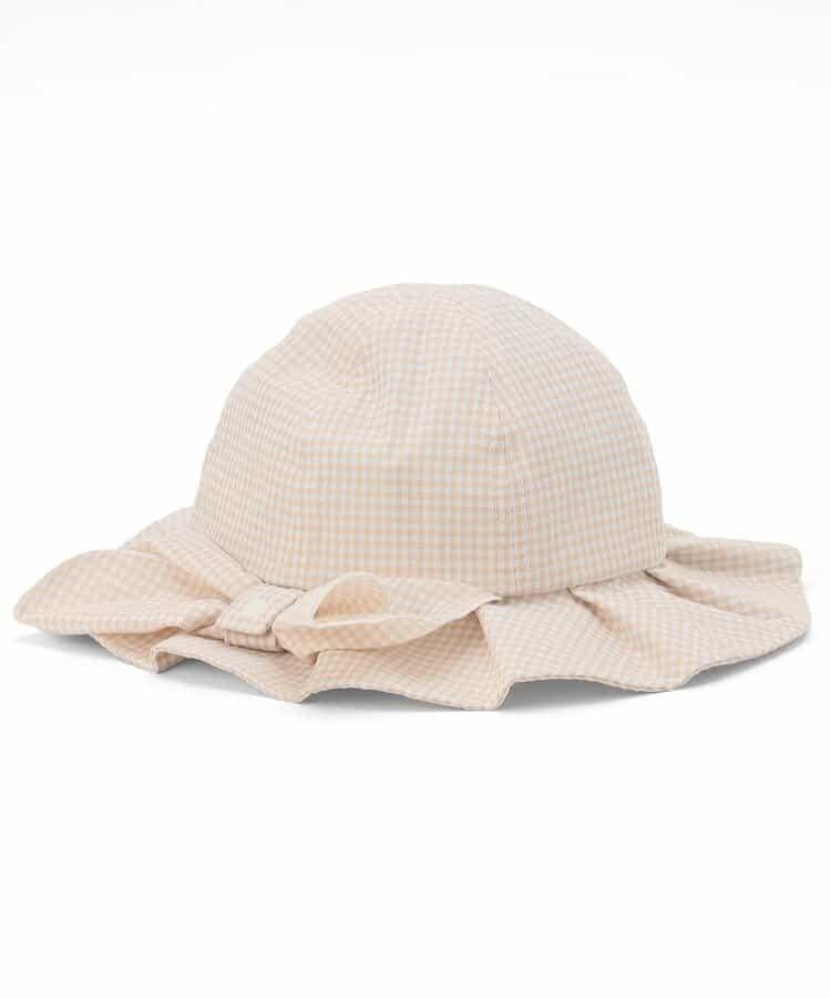 水果圖案刺繡防曬嬰兒帽