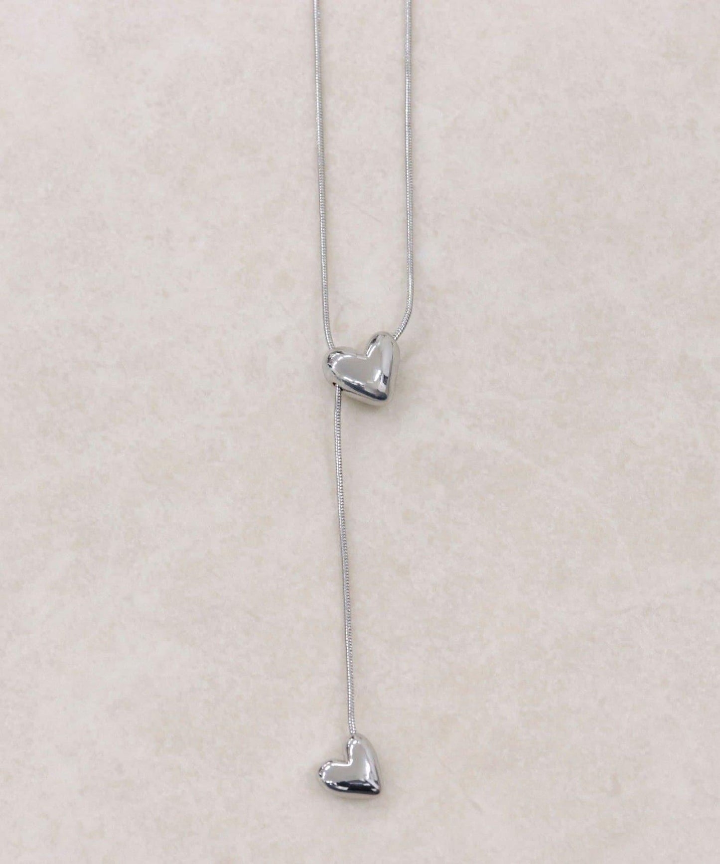 愛心可調節項鍊