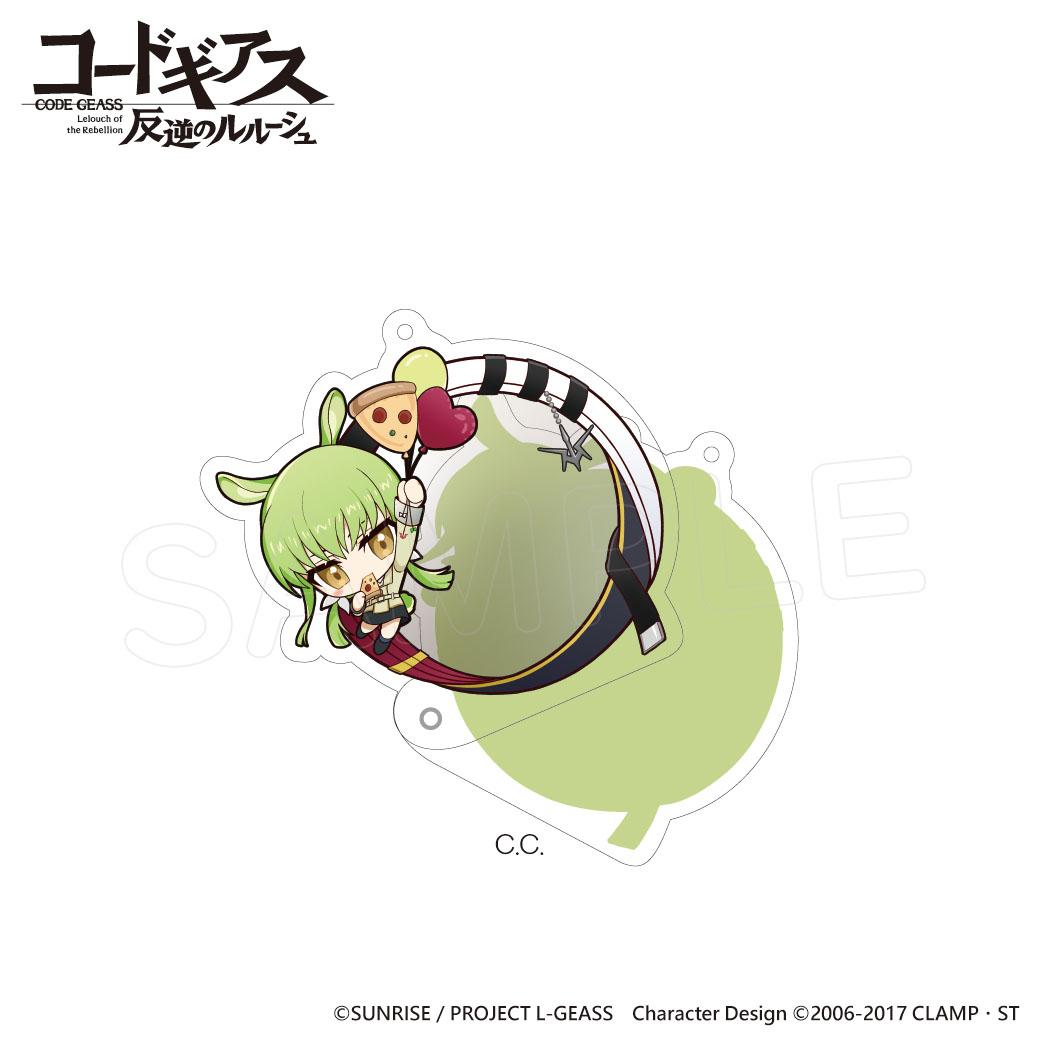 《反叛的魯路修》亞克力罐裝徽章收納盒 C.C.