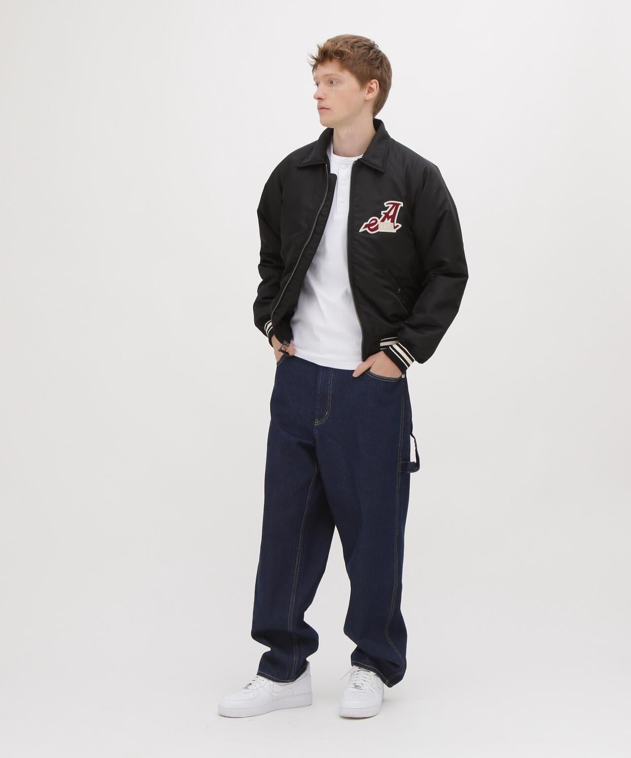 《&DEPOT限定》尼龍棒球夾克