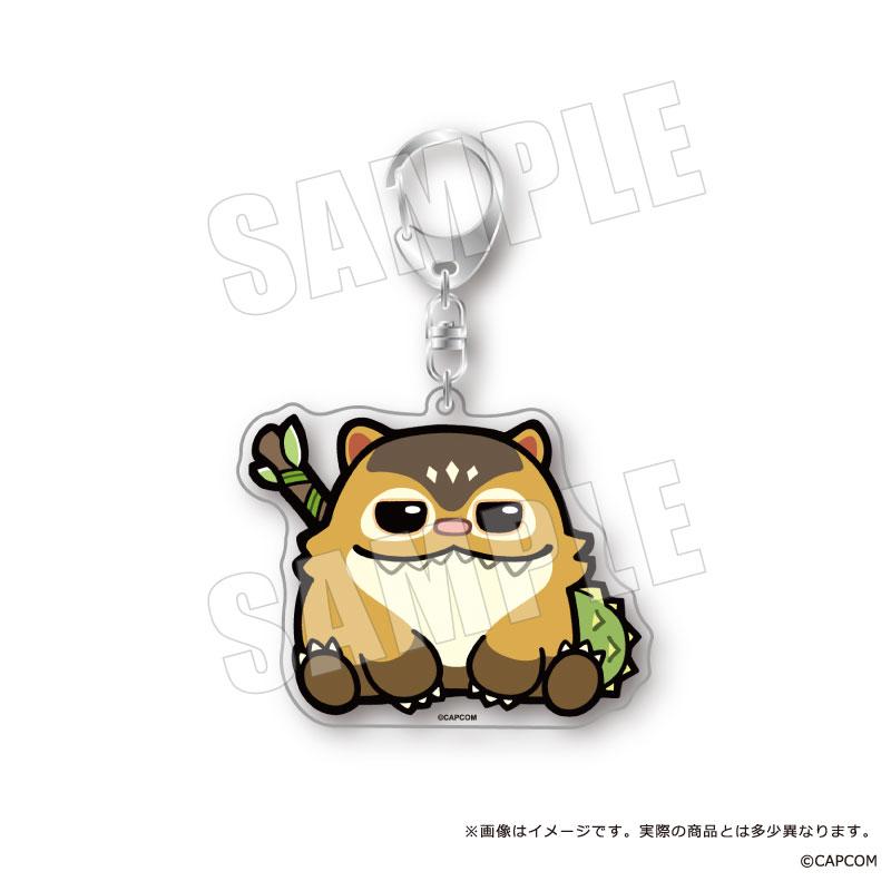 《怪物獵人物語》WILDS×ぶくぶ 大號亞克力鑰匙扣 08 莫利巴