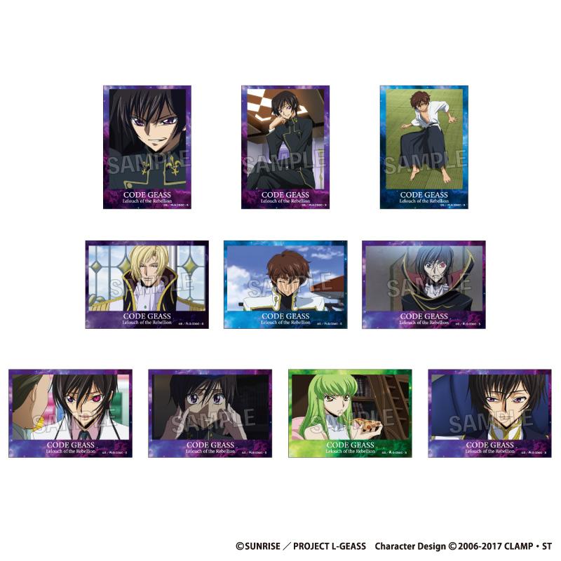 《反叛的魯路修》 交易全息貼紙 vol.3 BOX1【一盒/10包入】