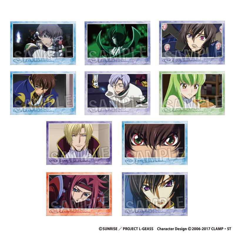 《反叛的魯路修》 盲盒積木積木方塊 第三彈 BOX3【一盒/10個裝】