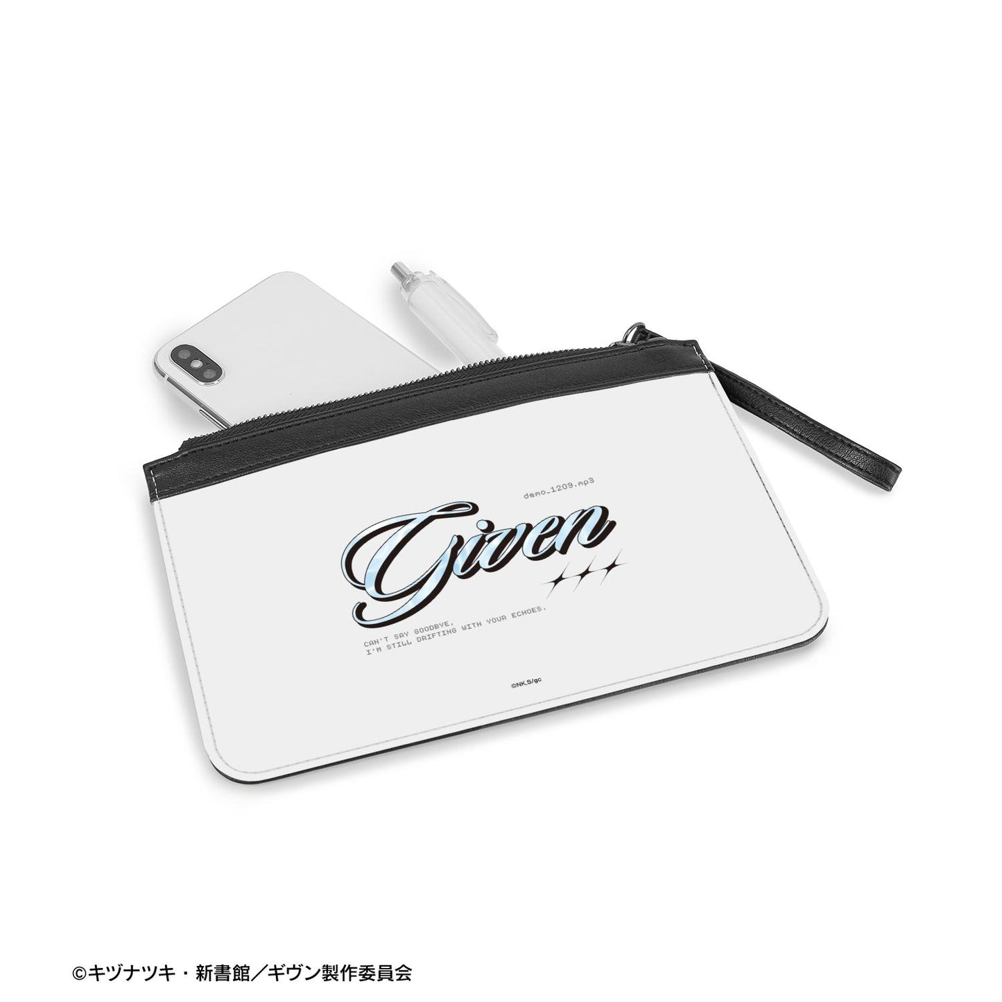 映畫 《GIVEN 被贈與的未來》 海へ_demo_1209.mp3 ar-Unity PU皮革扁平收納包