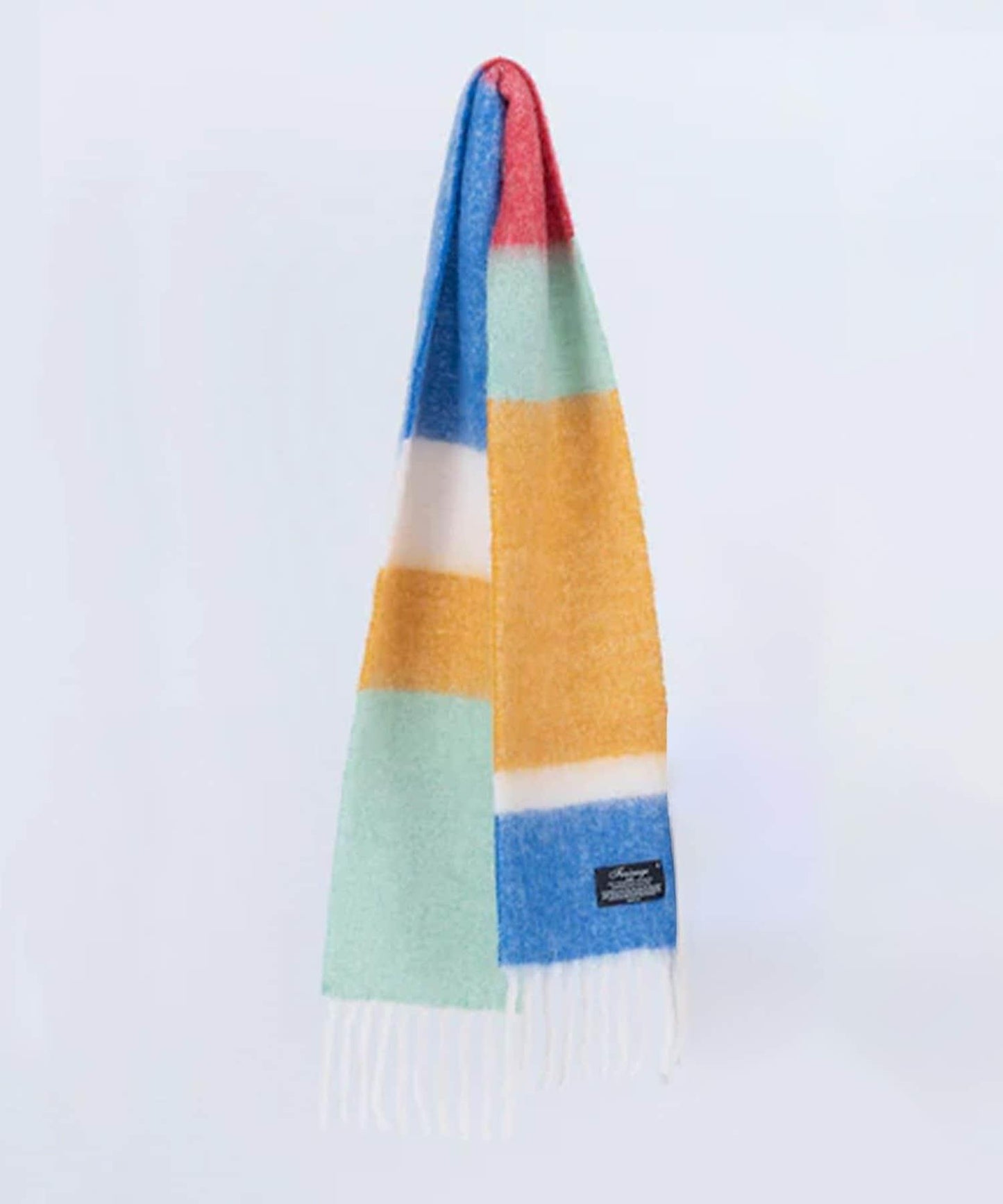 多色花式紗圍巾