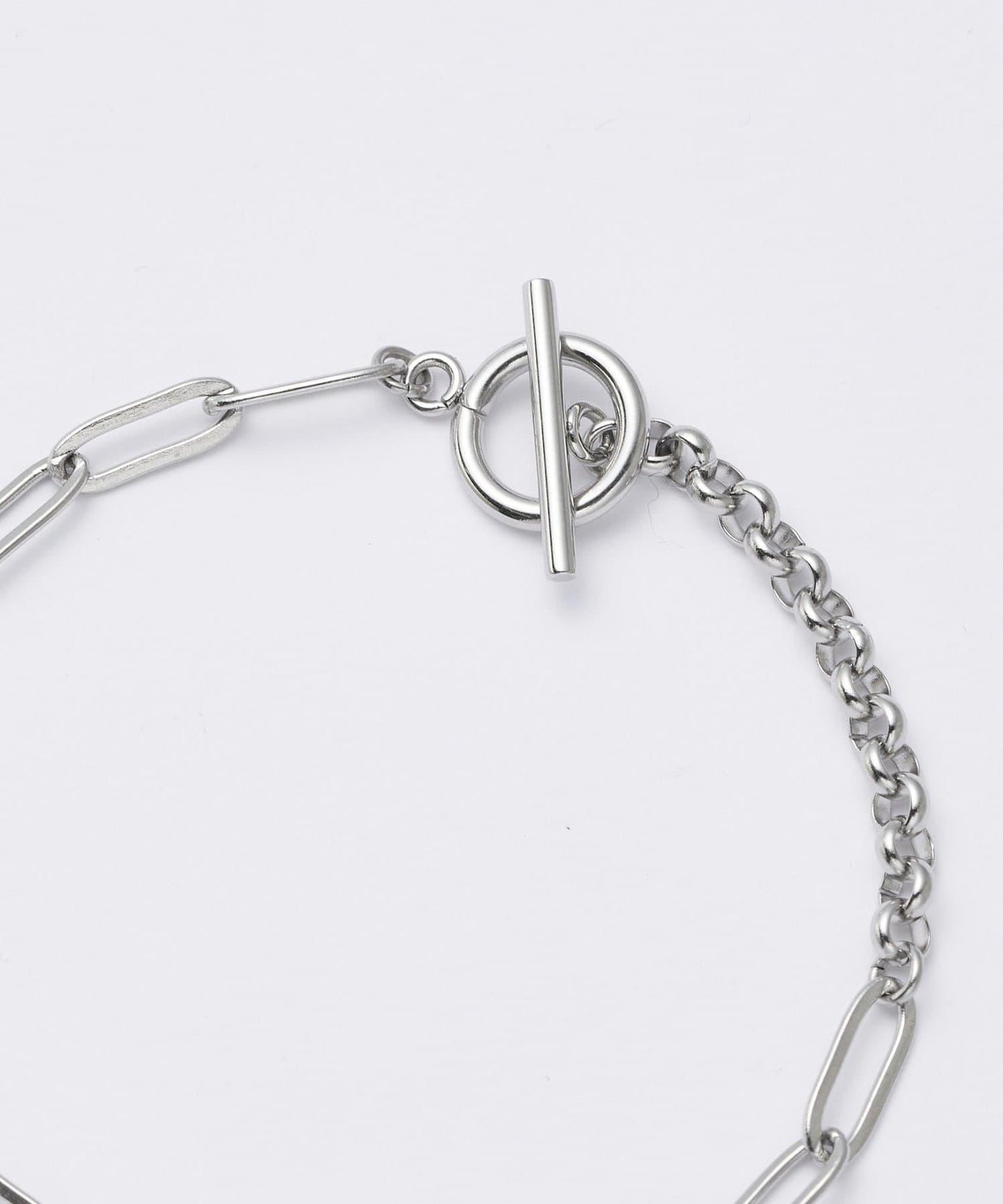 不鏽鋼混合鏈條手鍊