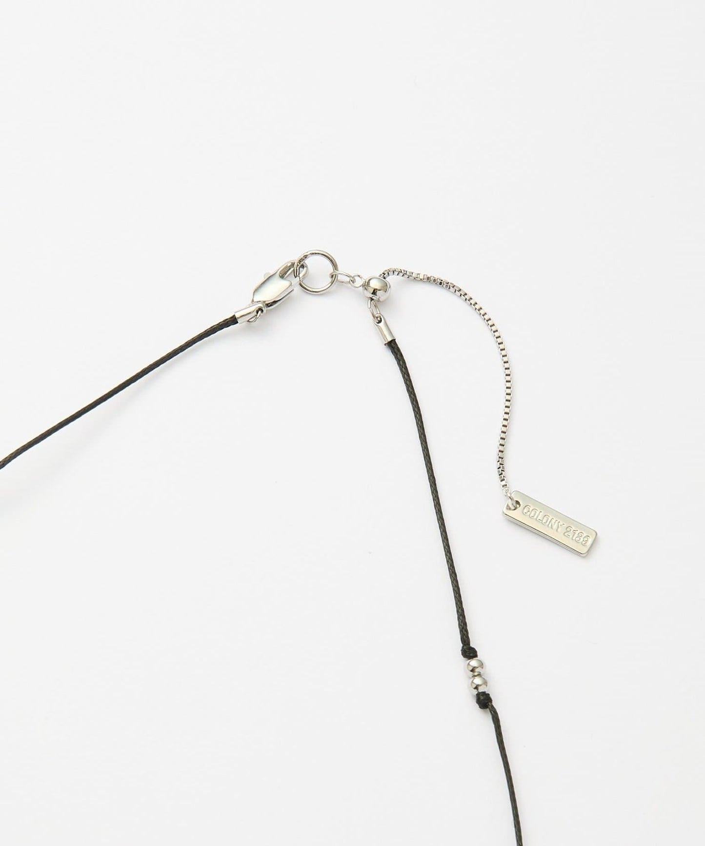 金屬光澤珍珠繩項鍊