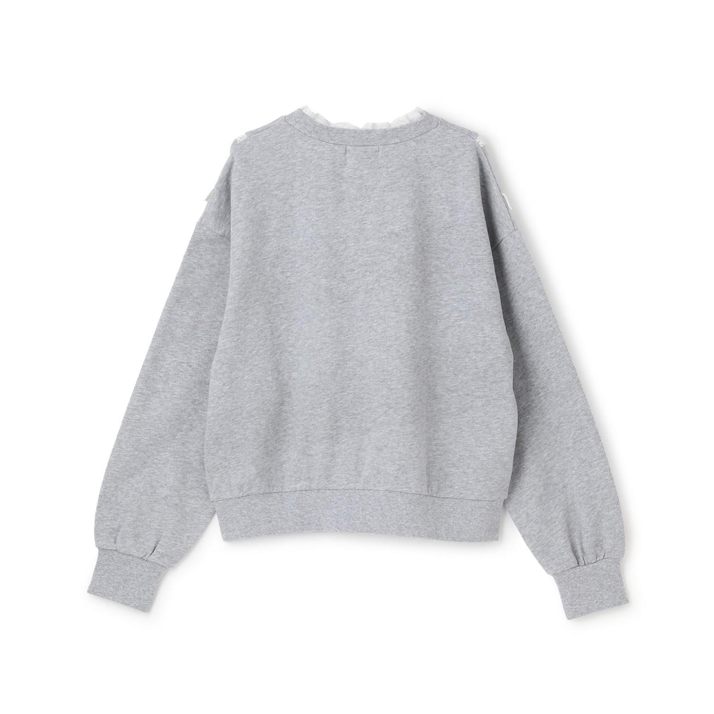 【リンク】拼接蕾絲衛衣