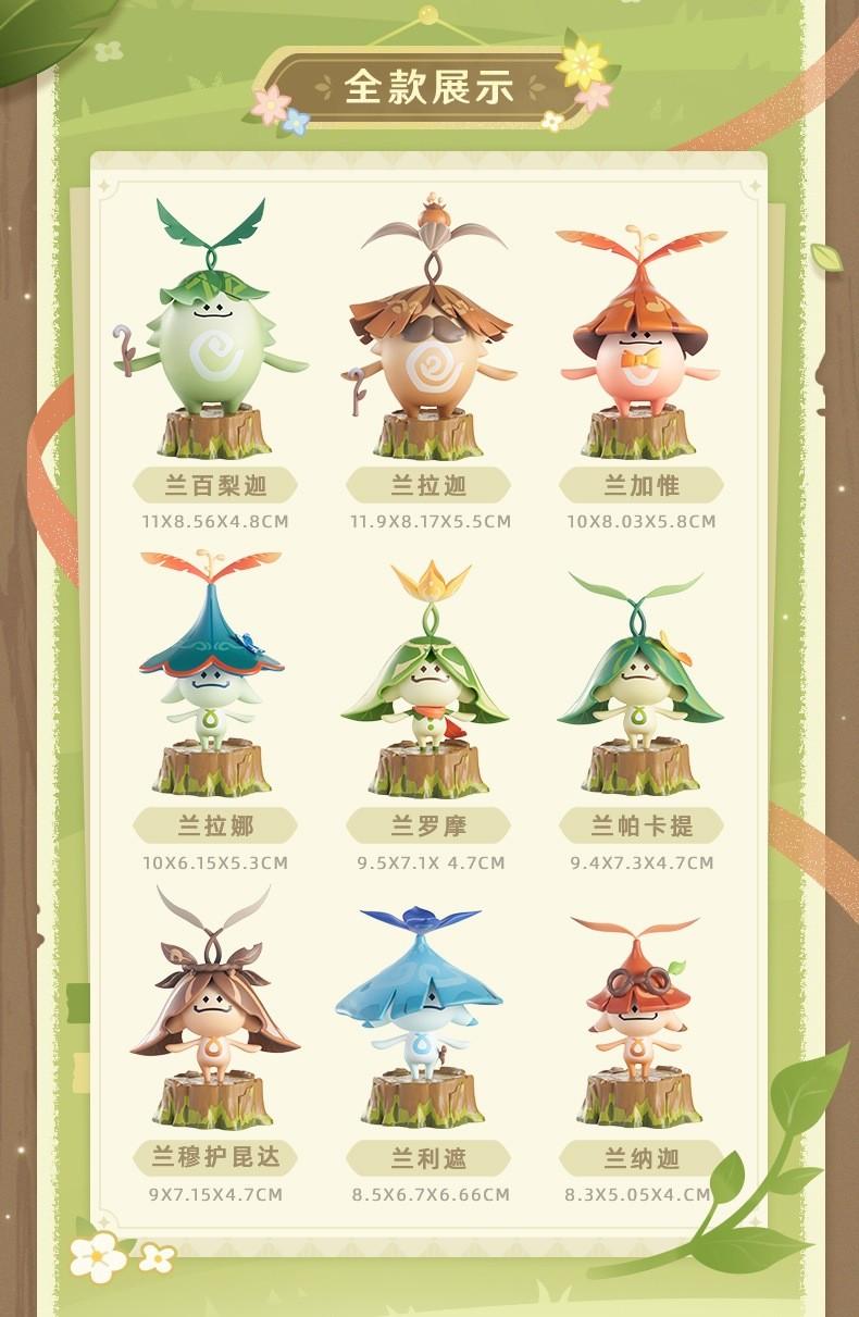 《原神》アランナラ系列 盒裝盲盒手辦【BOX/9個裝】