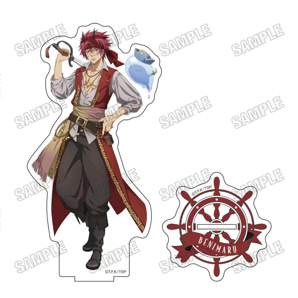 《關於我轉生變成史萊姆這檔事》全新繪製大型亞克力立牌【海盜版】③紅丸