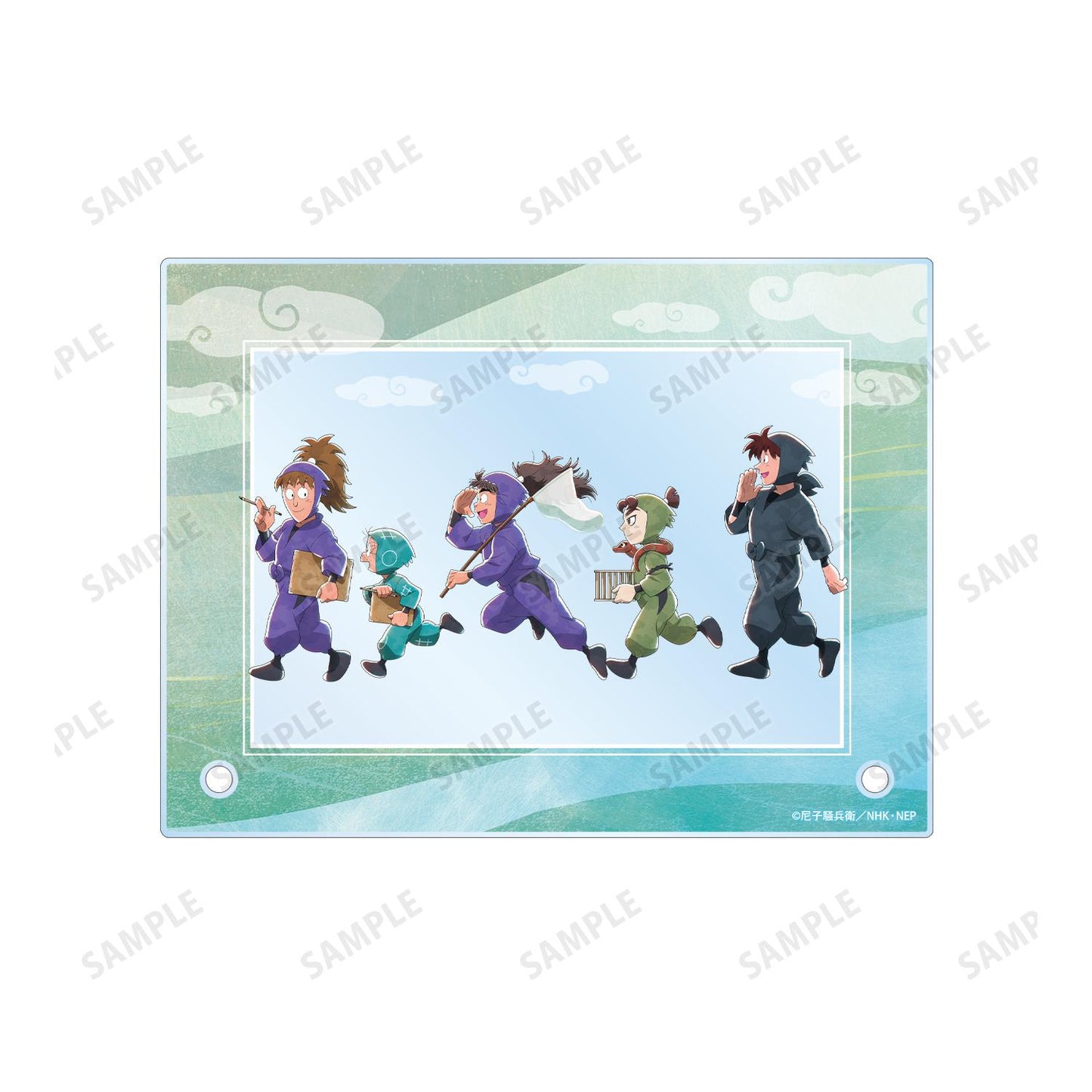 《忍者亂太郎》_新繪插畫 集合 大家一起前行之章ver. 第2彈 A6亞克力板 ver.A