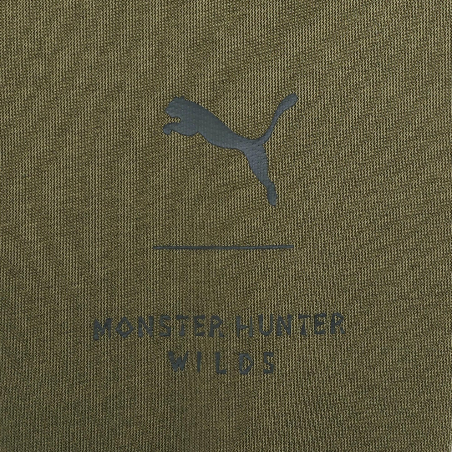 《怪物獵人物語》系列(怪物獵人)_XL碼_PUMA × MONSTER HUNTER衛衣連帽衫_深橄欖綠
