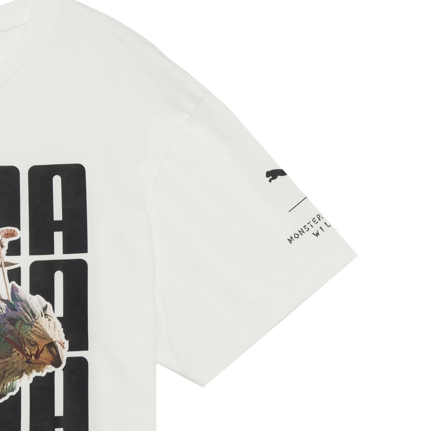 《怪物獵人物語》系列(怪獵)_M碼_PUMA × MONSTER HUNTER 短袖T恤1_白色