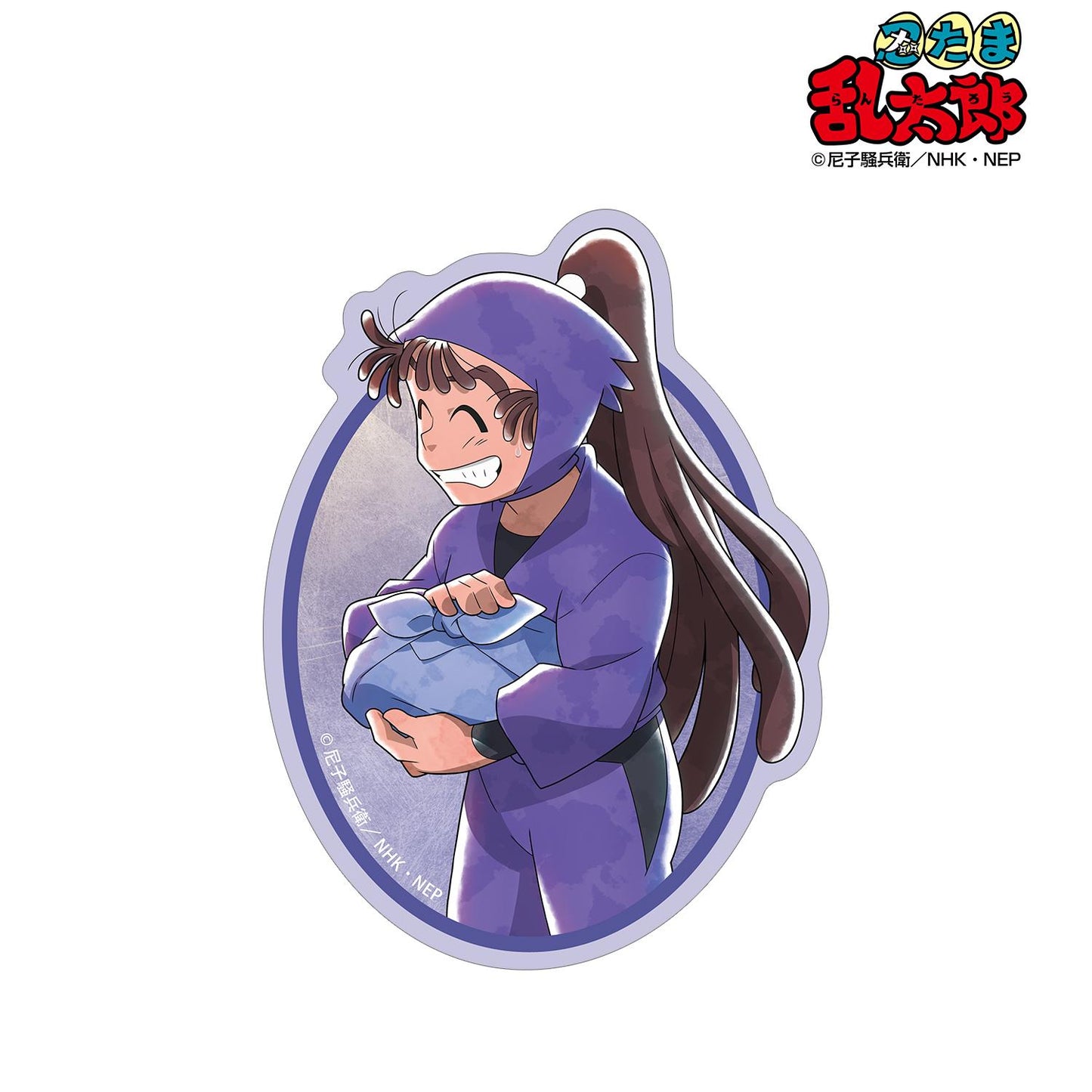 《忍者亂太郎》_新繪 尾浜勘右衛門 大家一起前行篇ver. 第2彈 鏤空貼紙