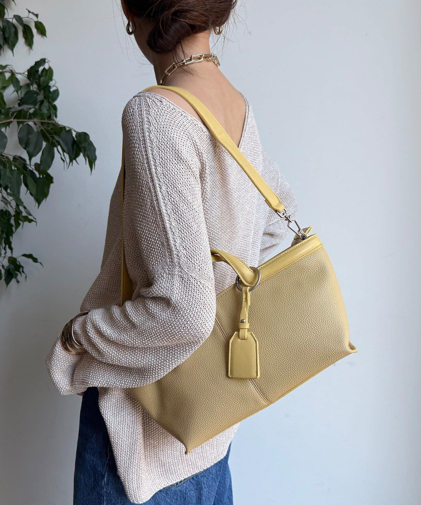 手提點綴托特包