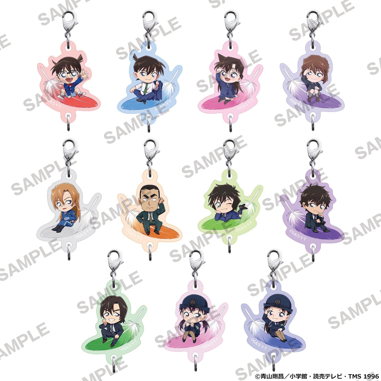 《名偵探柯南》掛件 Vol.10【BOX/11個裝】