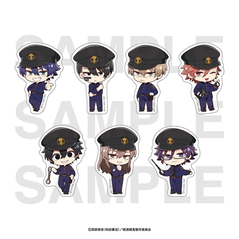 《桃源暗鬼》_~police~異形剪裁貼紙 桃寺神門