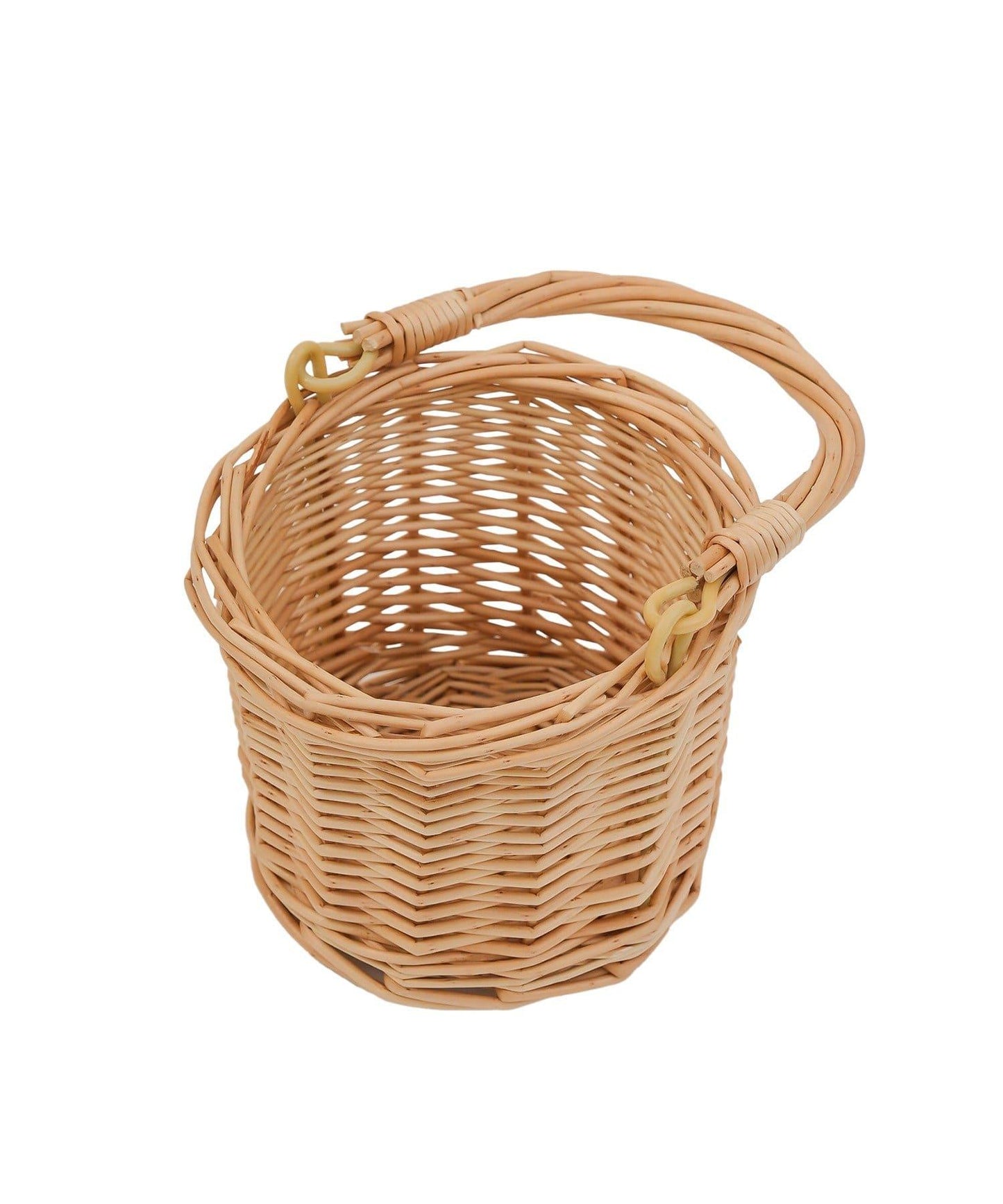 柳編手柄籃4號