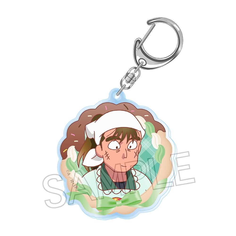 《忍者亂太郎》亞克力鑰匙扣 -甜品製作篇- 中在家長次
