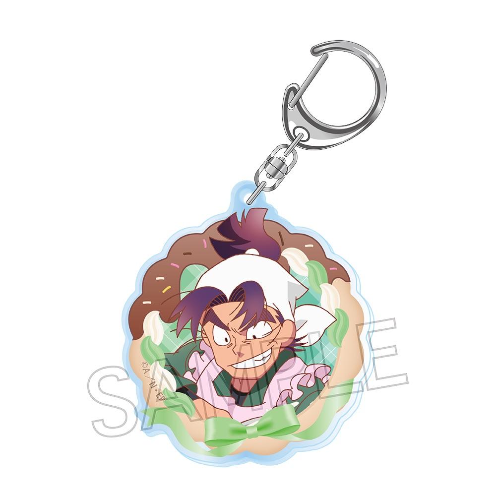 《忍者亂太郎》亞克力鑰匙扣 -甜品製作篇- 潮江文次郎