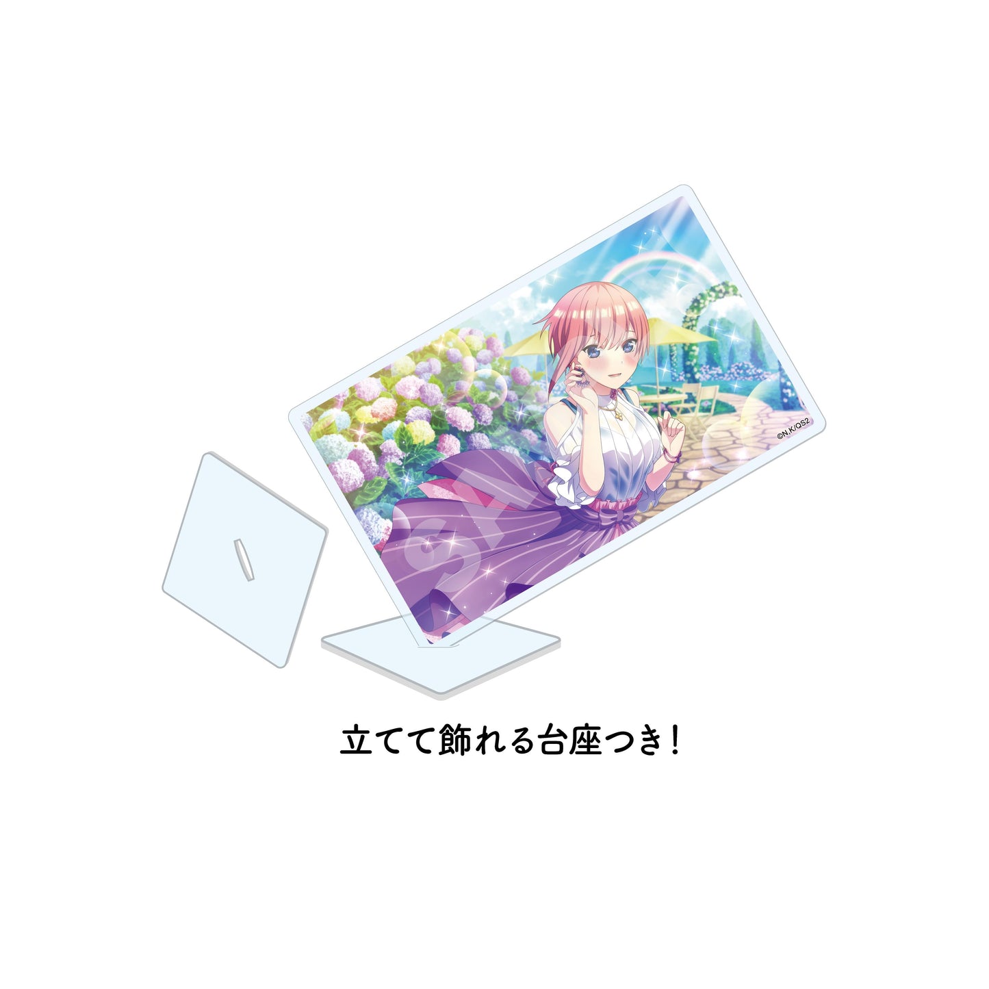 《五等分的新娘》五胞胎拼圖無法五等分。亞克力卡片 /01 全5款【全套BOX/5個裝】