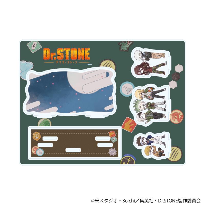 《Dr.STONE 石紀元》亞克力場景擺件02/設計A 飛行夾克版(GraffArt插畫)