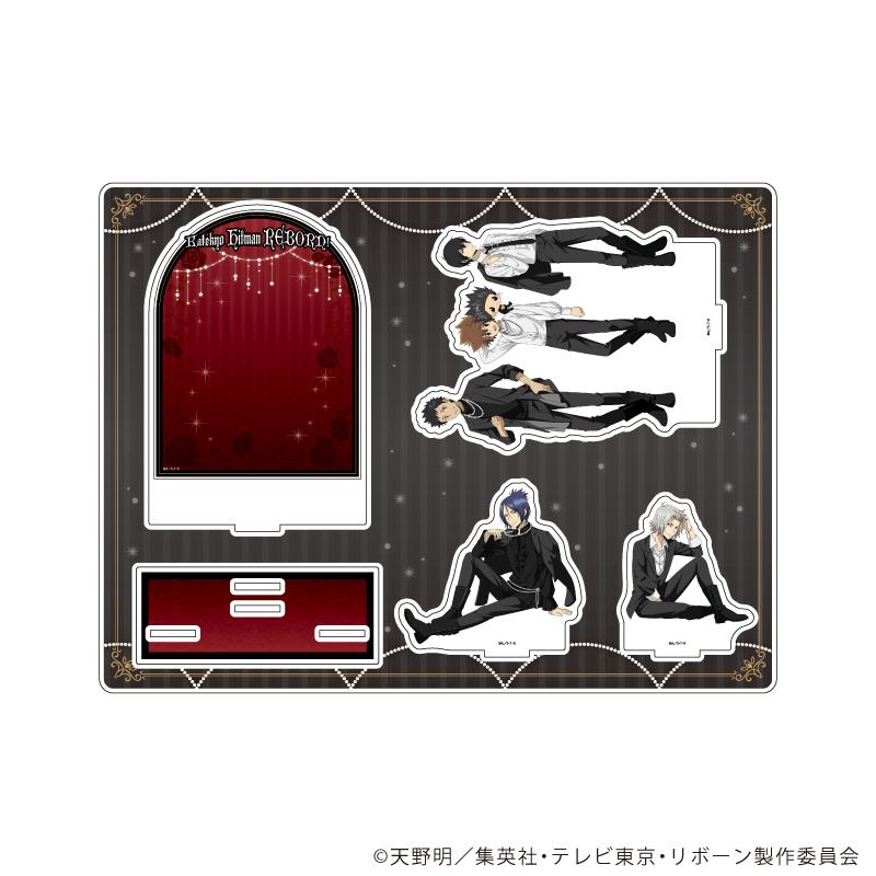 《家庭教師HITMAN REBORN!》亞克力場景擺件04/集合設計(新繪插畫)