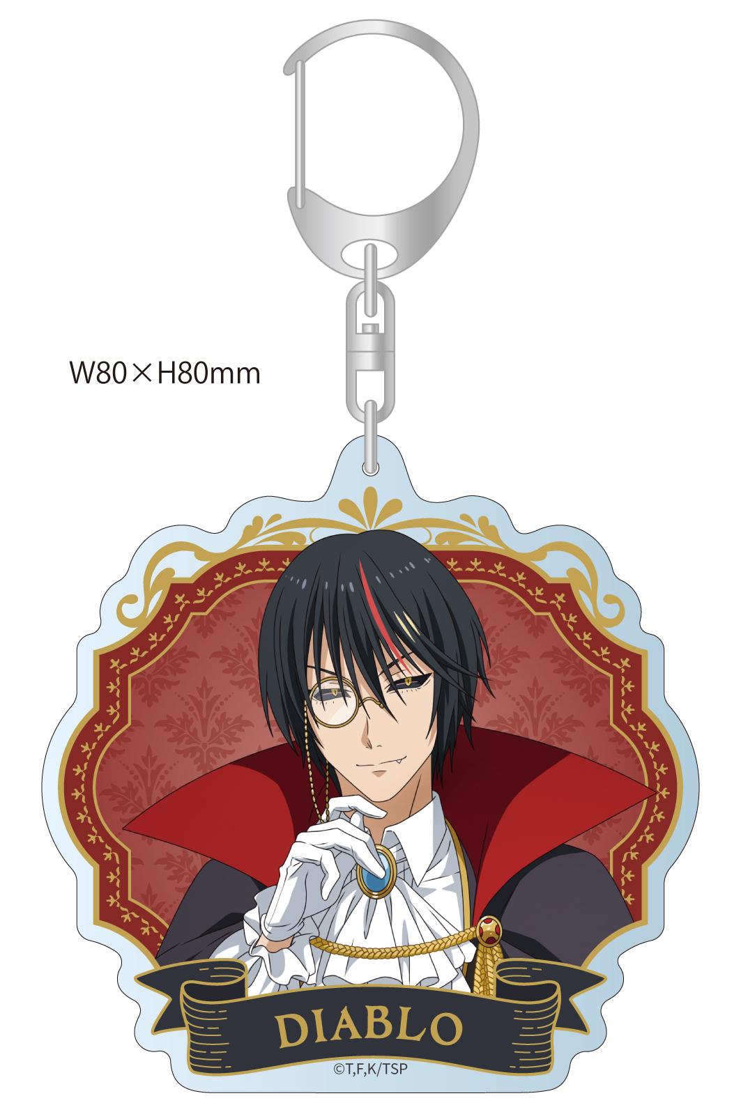 《關於我轉生變成史萊姆這檔事》全新繪製亞克力鑰匙扣(迪亞布羅/萬聖節)